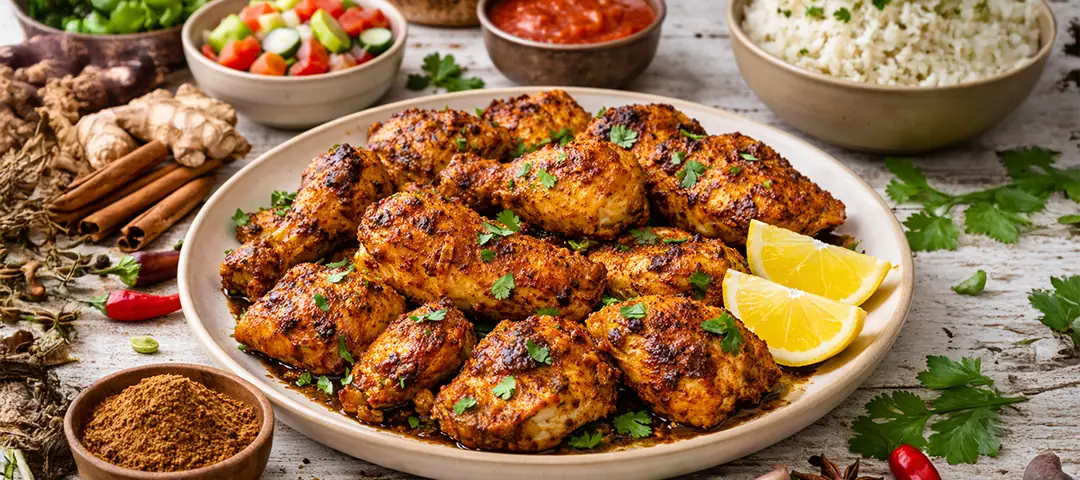 Garam Masala Baharatlı Tavuk Tarifi