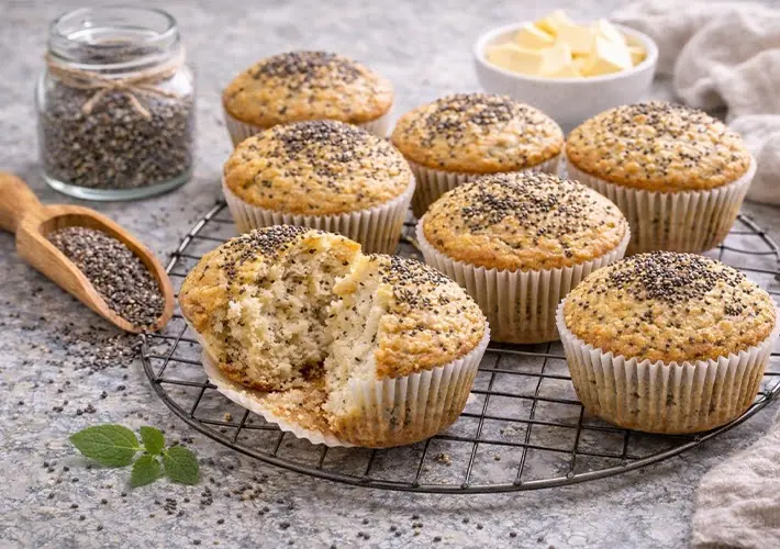 Chia Tohumlu Muffin Tarifi