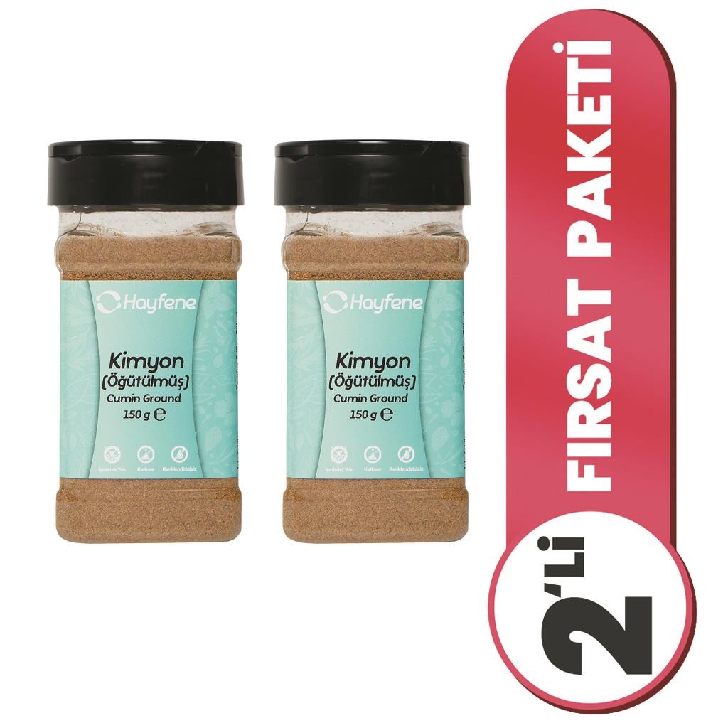 2'li Kimyon Öğütülmüş ( Toz ) 150 G Baharat Seti
