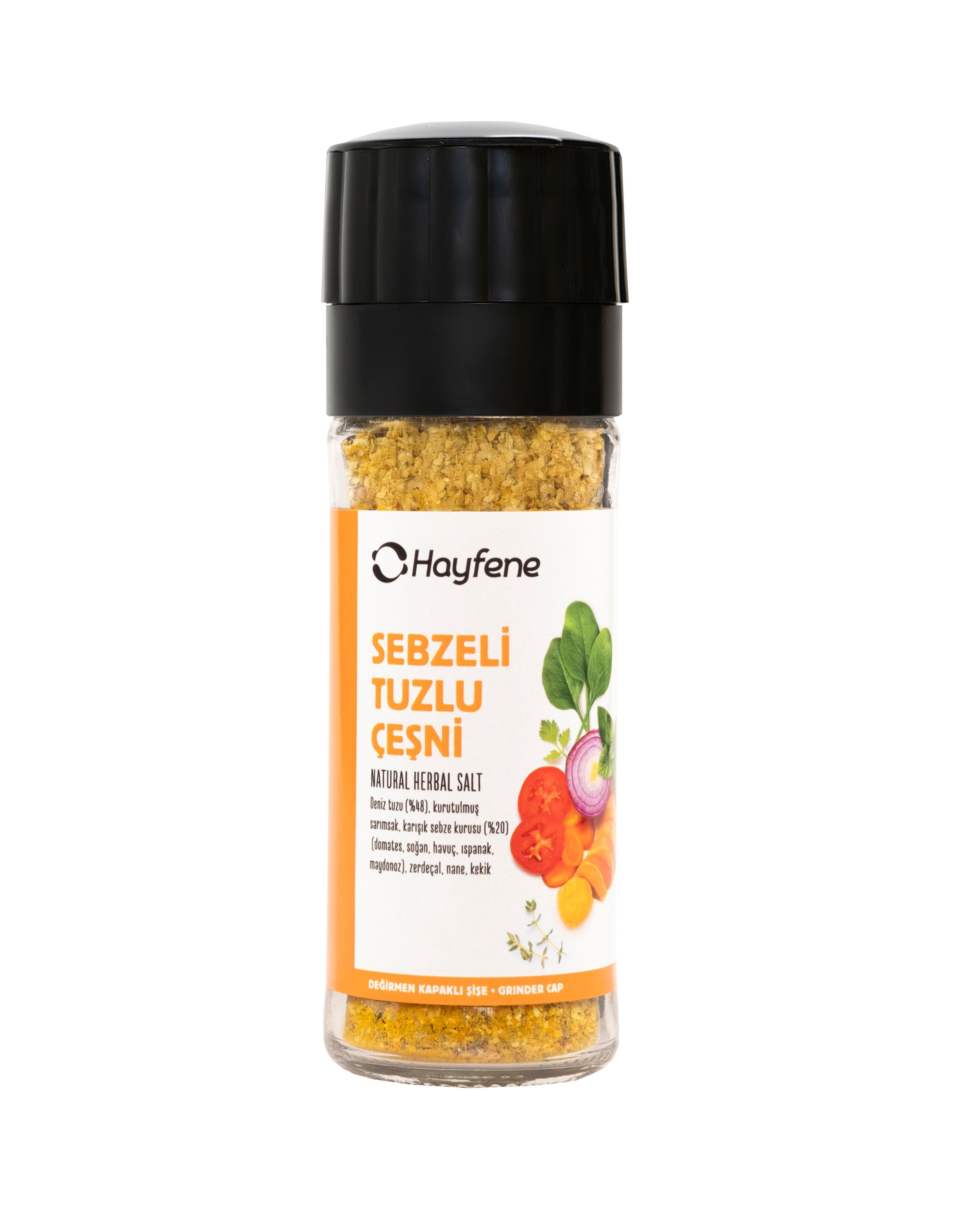 Sebzeli Tuzlu Çeşni - 60 Gr ( Değirmen Kapaklı )