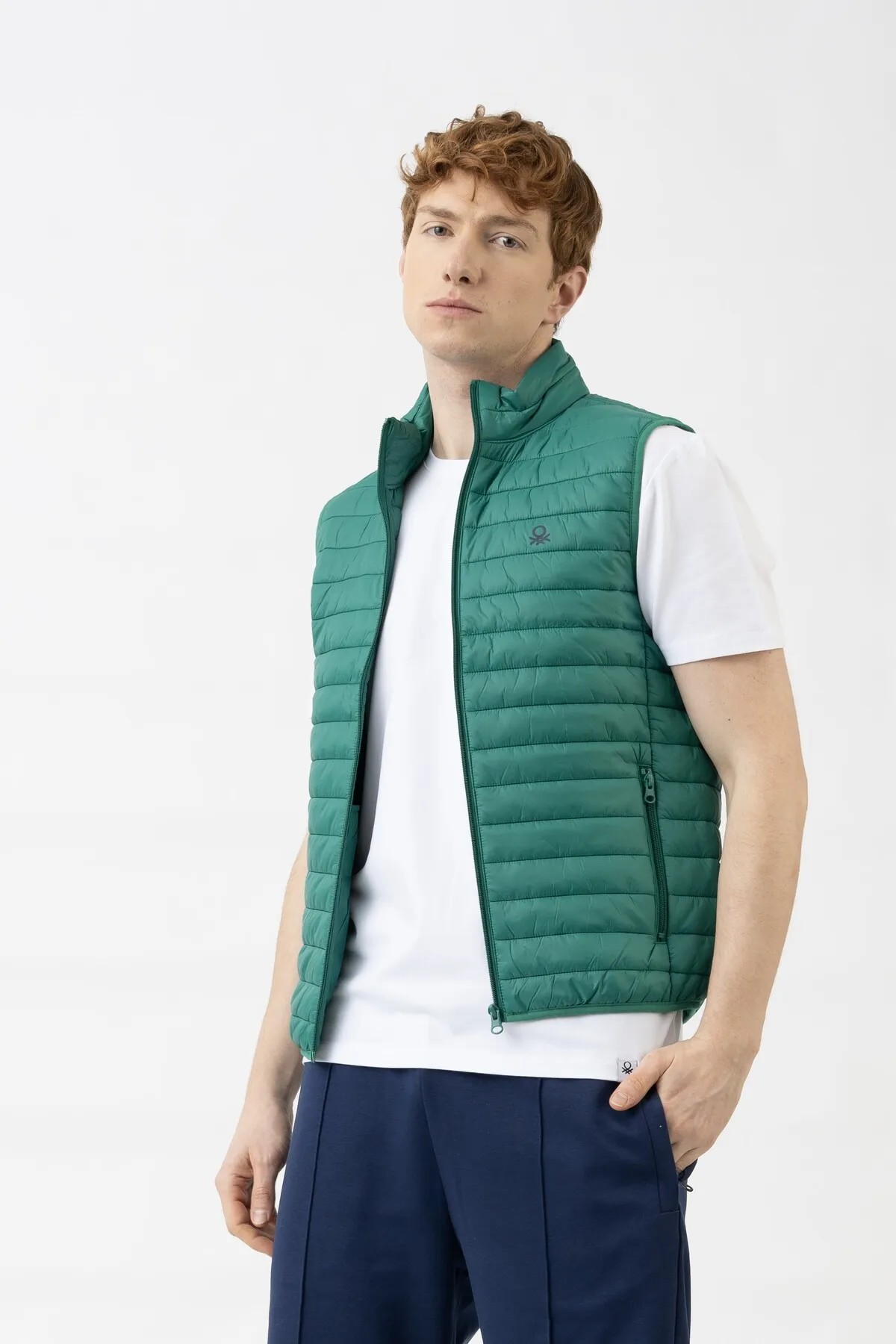 Benetton Erkek yelek 2V7EUJ005-24Y - XL