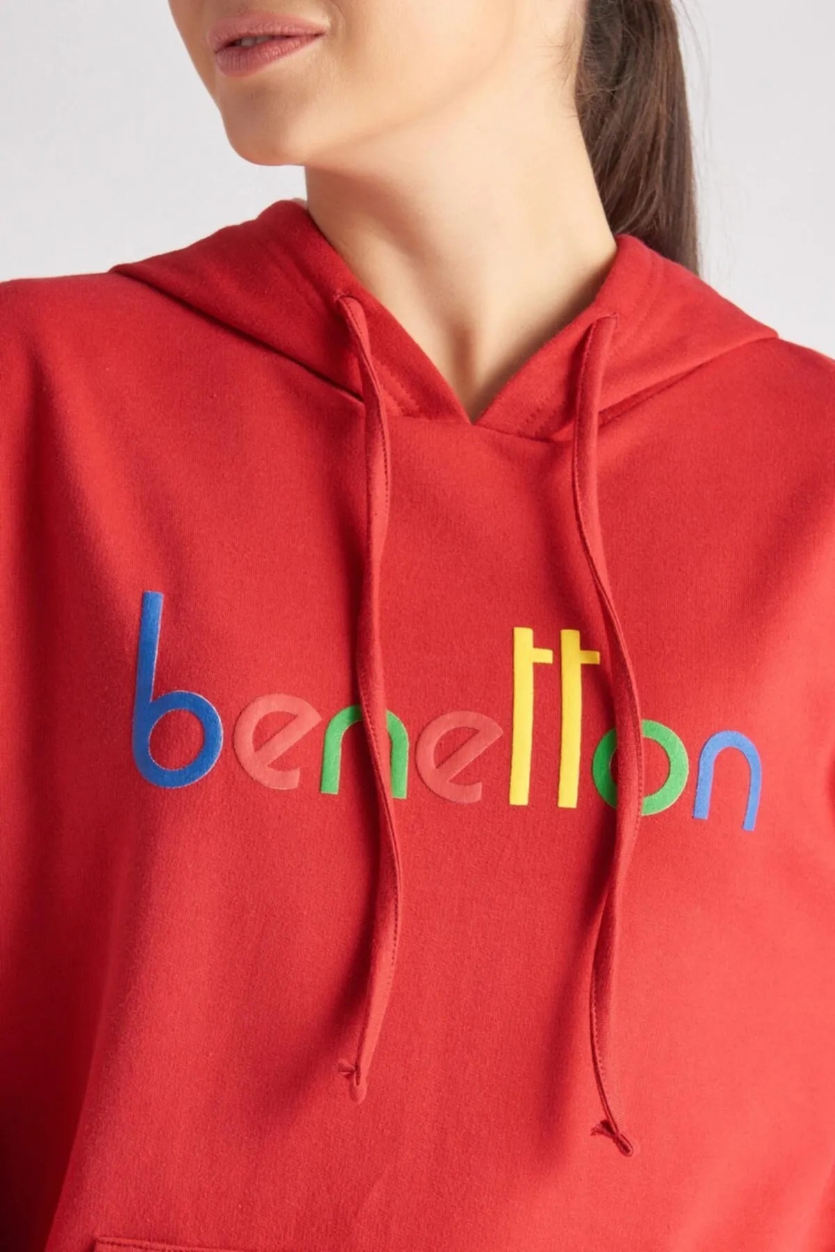 BENETTON Kadın Kapüşonlu Sweatshirt   BNTW094T