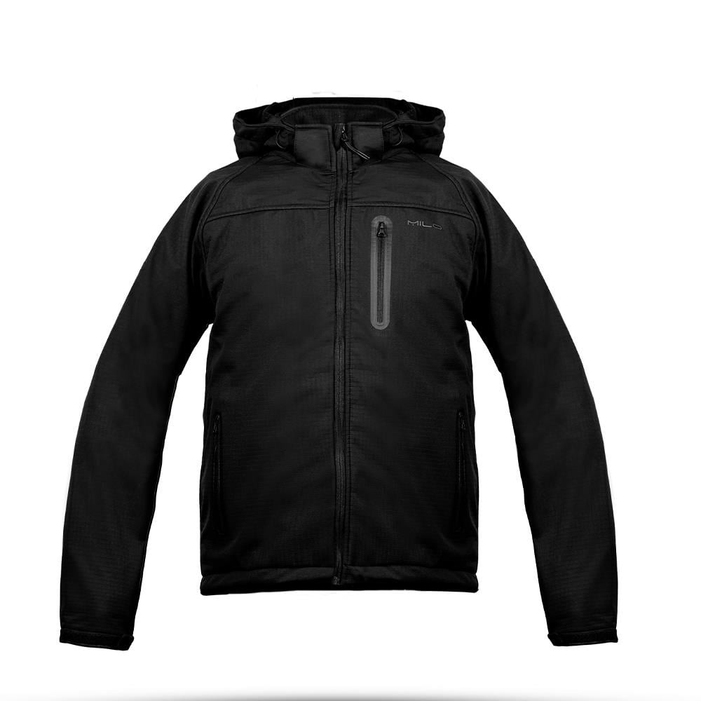 Milo erkekSuba Softshell Jacket Aquatex - Siyah