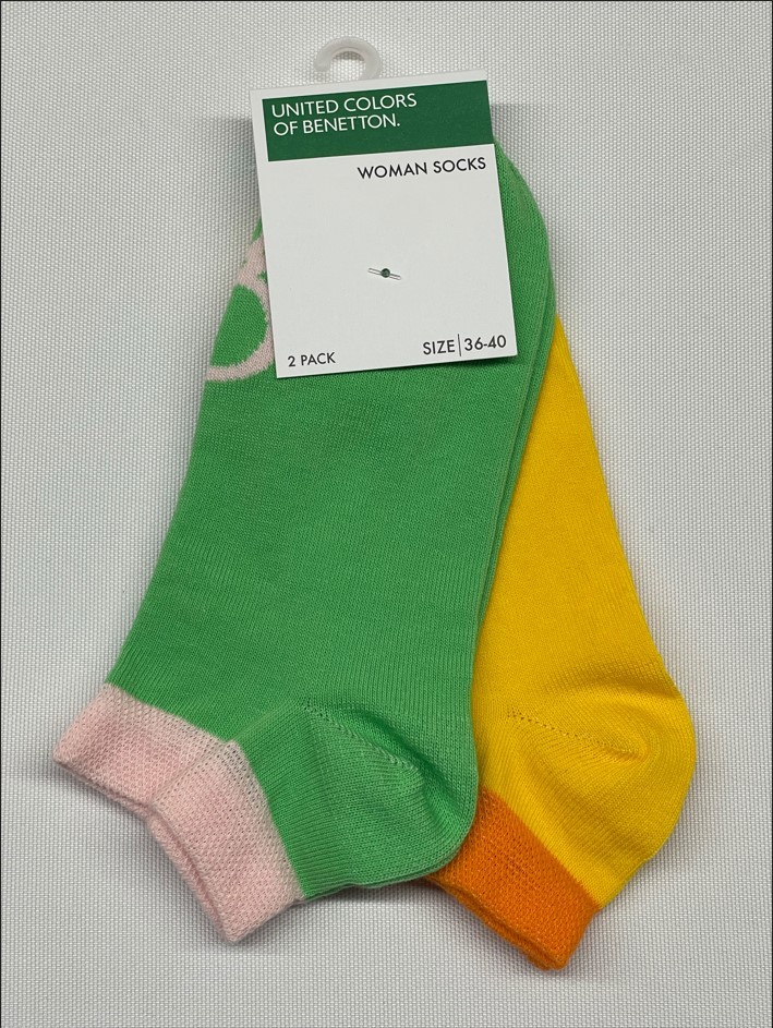 Benetton Kadın İkili Çorap Numara, 71279