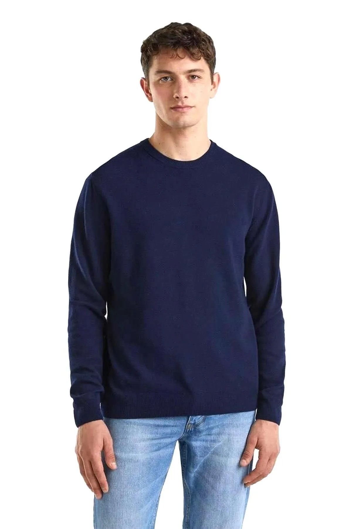 Benetton BİSİKLET YAKA KAZAK 1002U1G34 2023 YILI KIŞ SEZONU