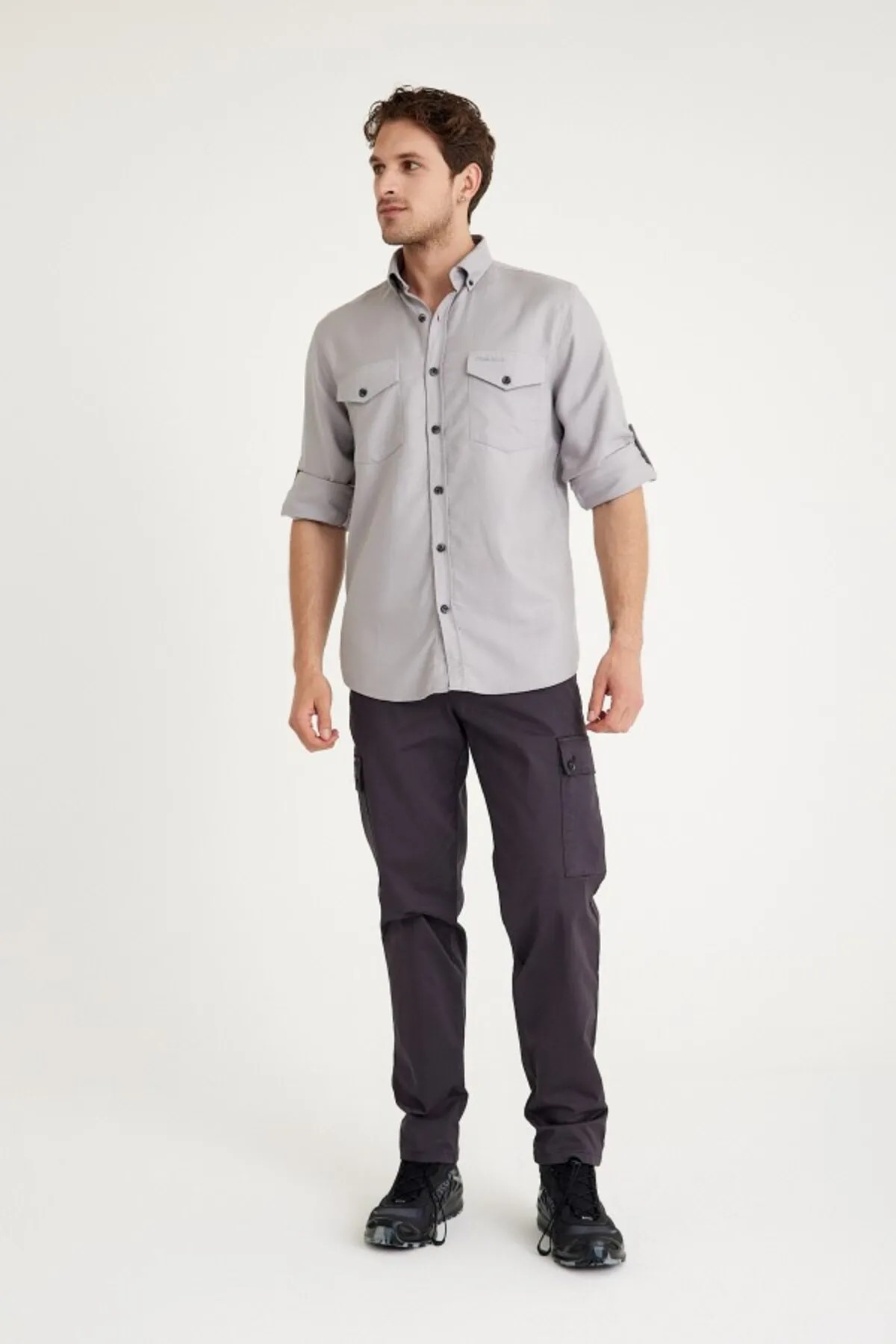 Q&Steinbock Herakles Man Gabardin Cargo Pantolon 2800