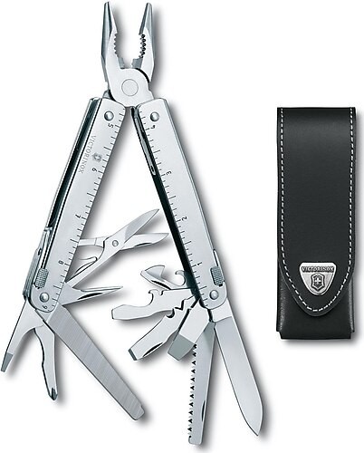 VICTORINOX 3.0327.l Swisstool X (DERİ KILIFLI)