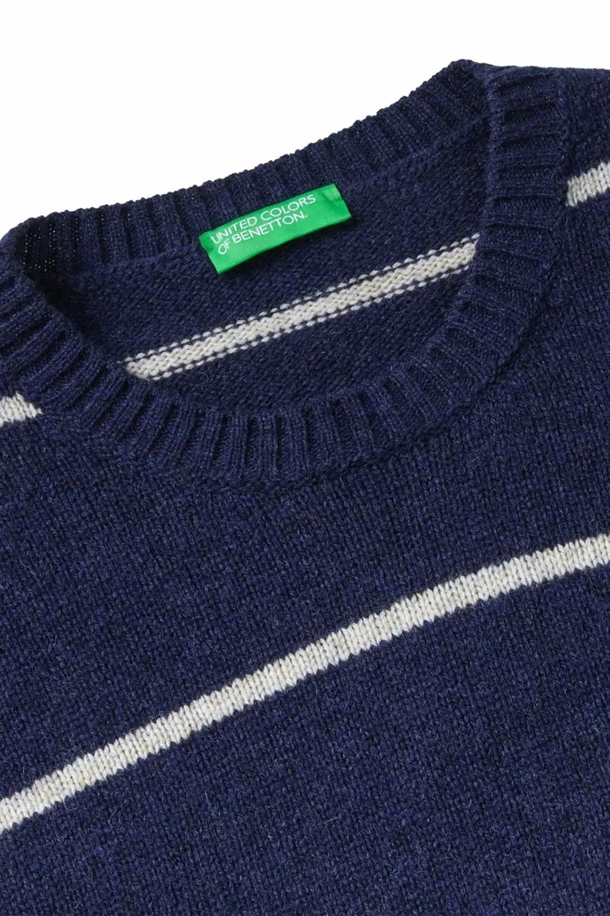 Benetton erkek ÇİZGİLİ KAZAK 103MK105B