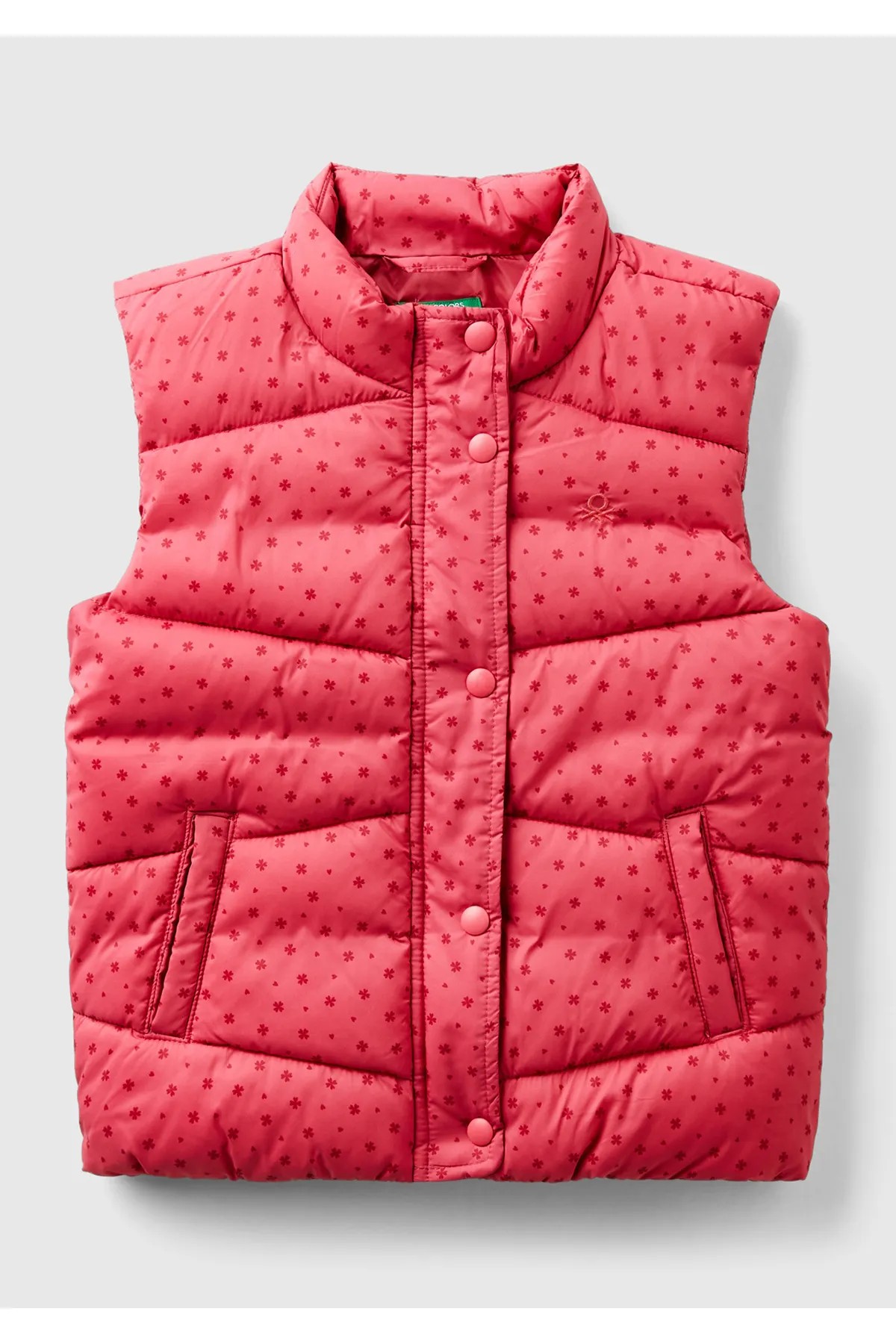 Benetton Kız Bebek Yelek 2024 YILI KIŞ SEZONU 20V8GJ00J-24K