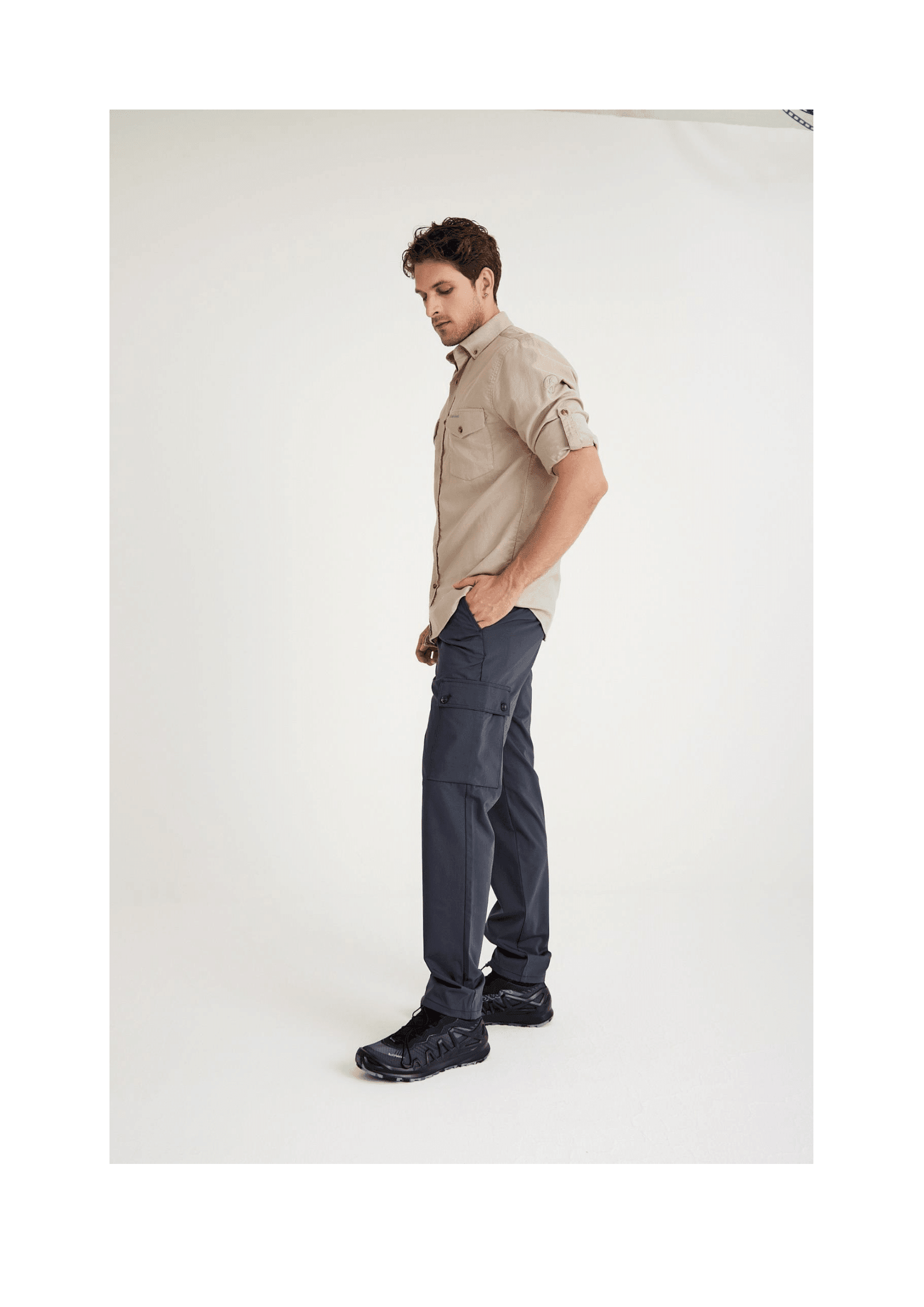 Q & Steinbock Atticus Man Cargo pantolon 2110