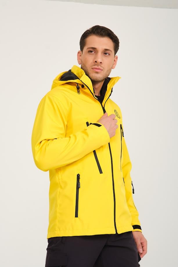 Q & Steinbock XANADU 3+1 RAIN JACKET YELLOW  - sarı