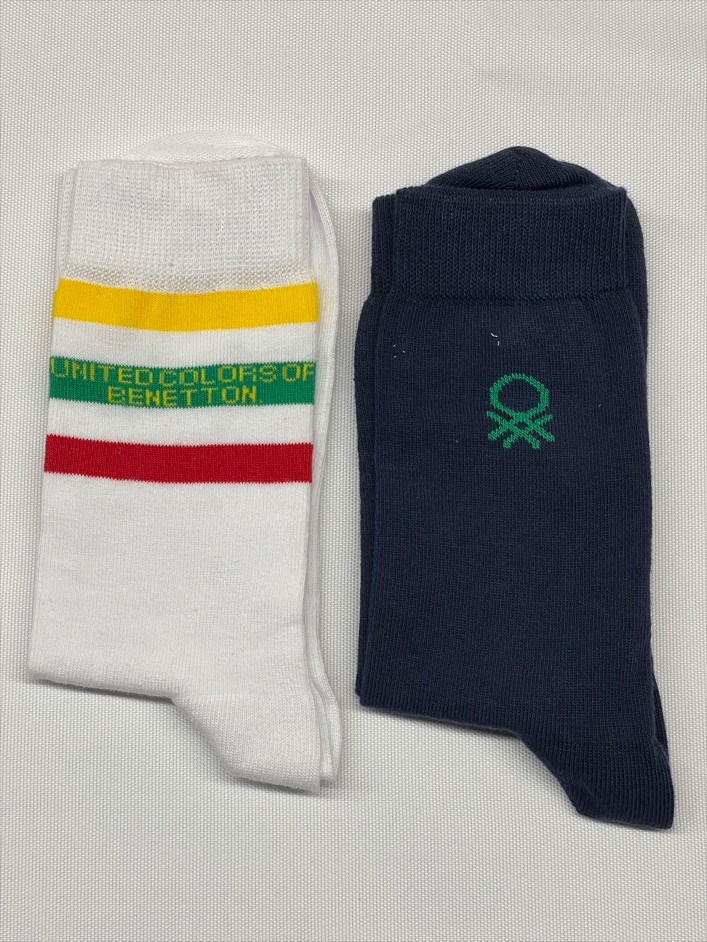 Benetton Erkek İkili Çorap 39-43 Numara, 71277