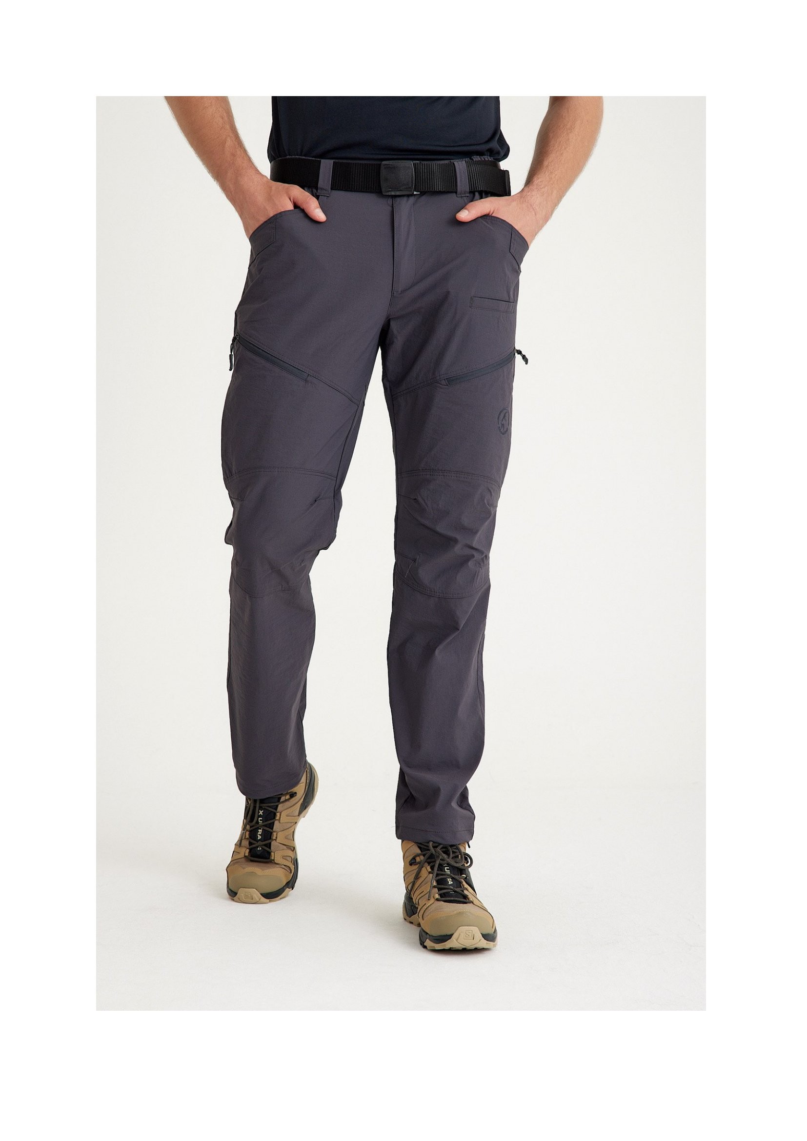 Q Steinbock OZY247 OZY OUTDOOR PANTS 1973 - koyu gri