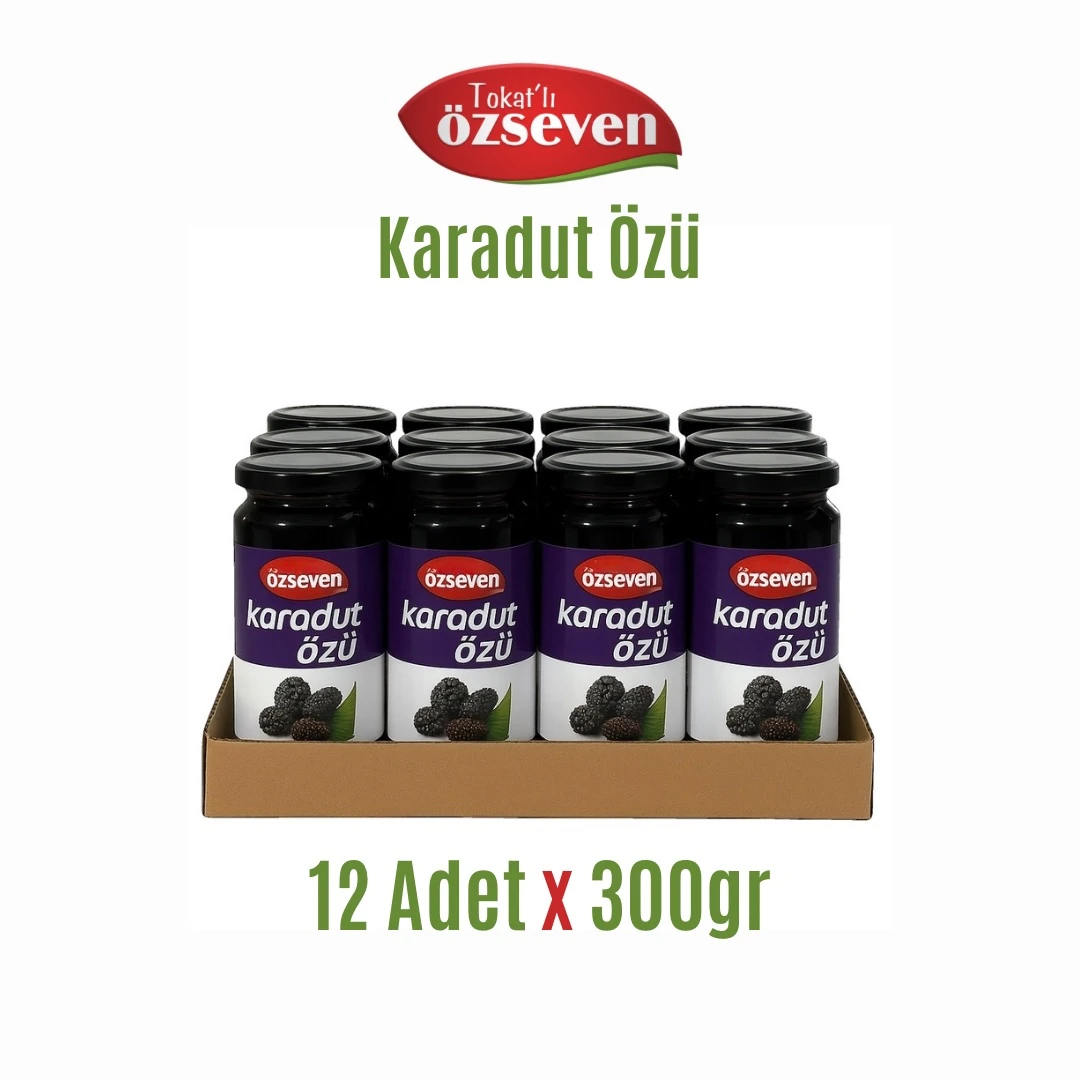 Özseven Karadut Özü 300gr (12’li Toptan Fırsat Paketi)