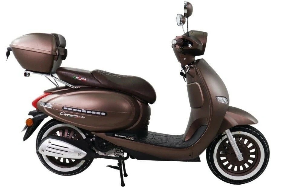 ARORA CAPPUCINO 50 SCOOTER KAHVERENGİ MOTORLUBİSİKLET