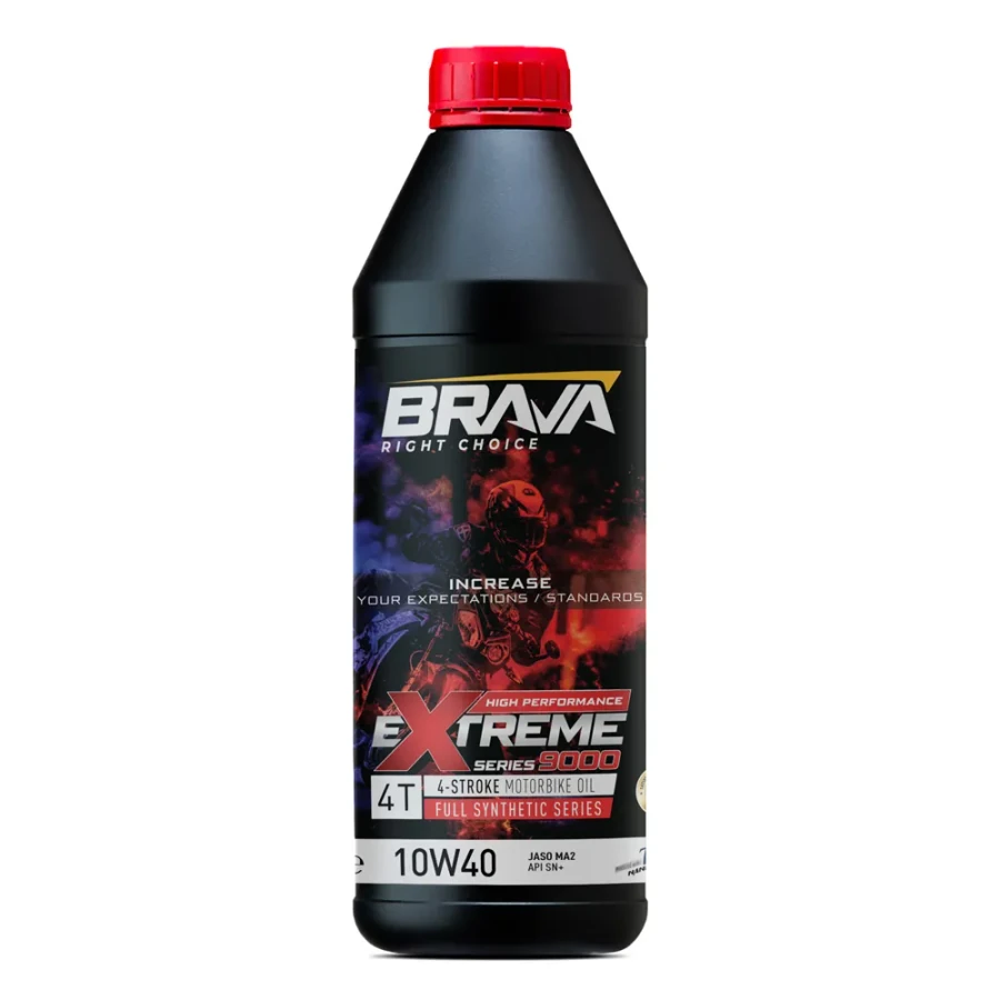 BRAVA EXTREME 9000 4T 10W40 FULL SYNTHETIC MOTOSİKLET YAĞ SP+ (1LT)