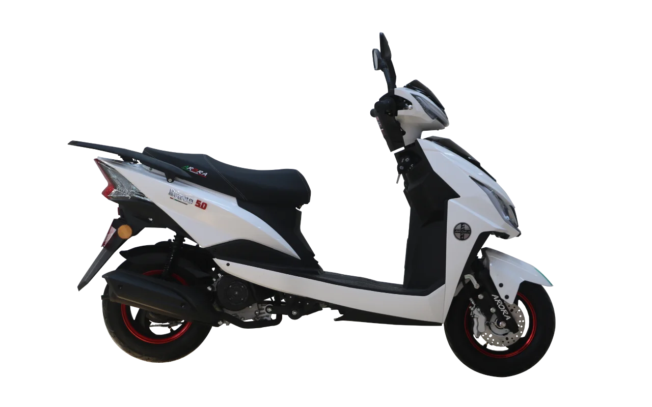 ARORA BRAVO 50CC BEYAZ SCOOTER MOTORLUBİSİKLET