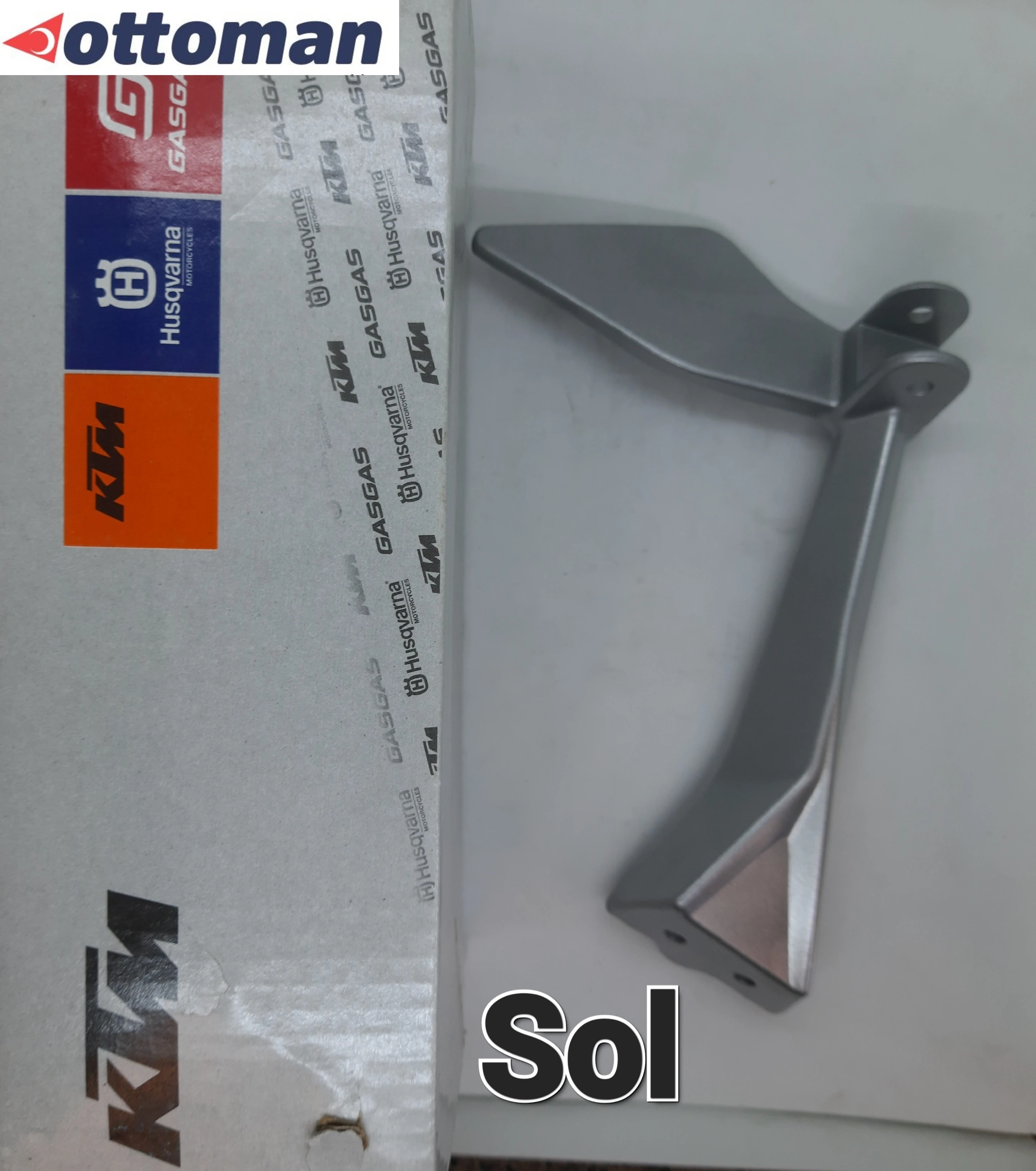 ARKA YOLCU SOL BRAKET DEMİRİ KTM DUKE 125 200 250 390