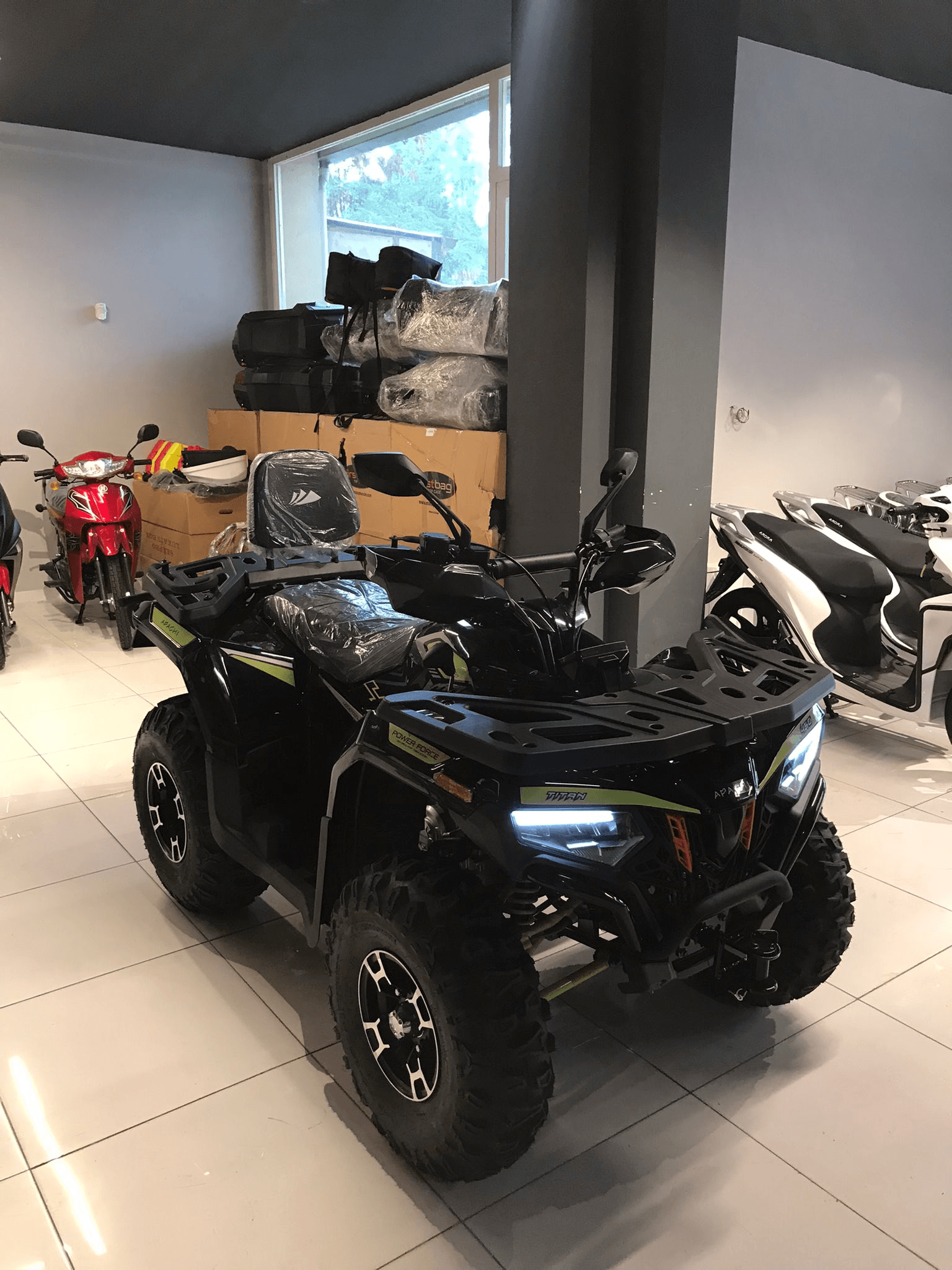 APACHI TİTAN 450 SİYAH, T3 TRAKTÖR