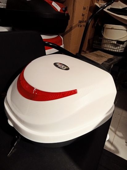 MOTOSİKLET ÇANTASI 35 LT BEYAZ REXX