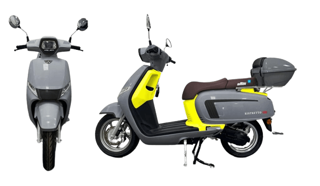 ALTAİ RISTRETTO 125CC SCOOTER MOTOSİKLET GRİ