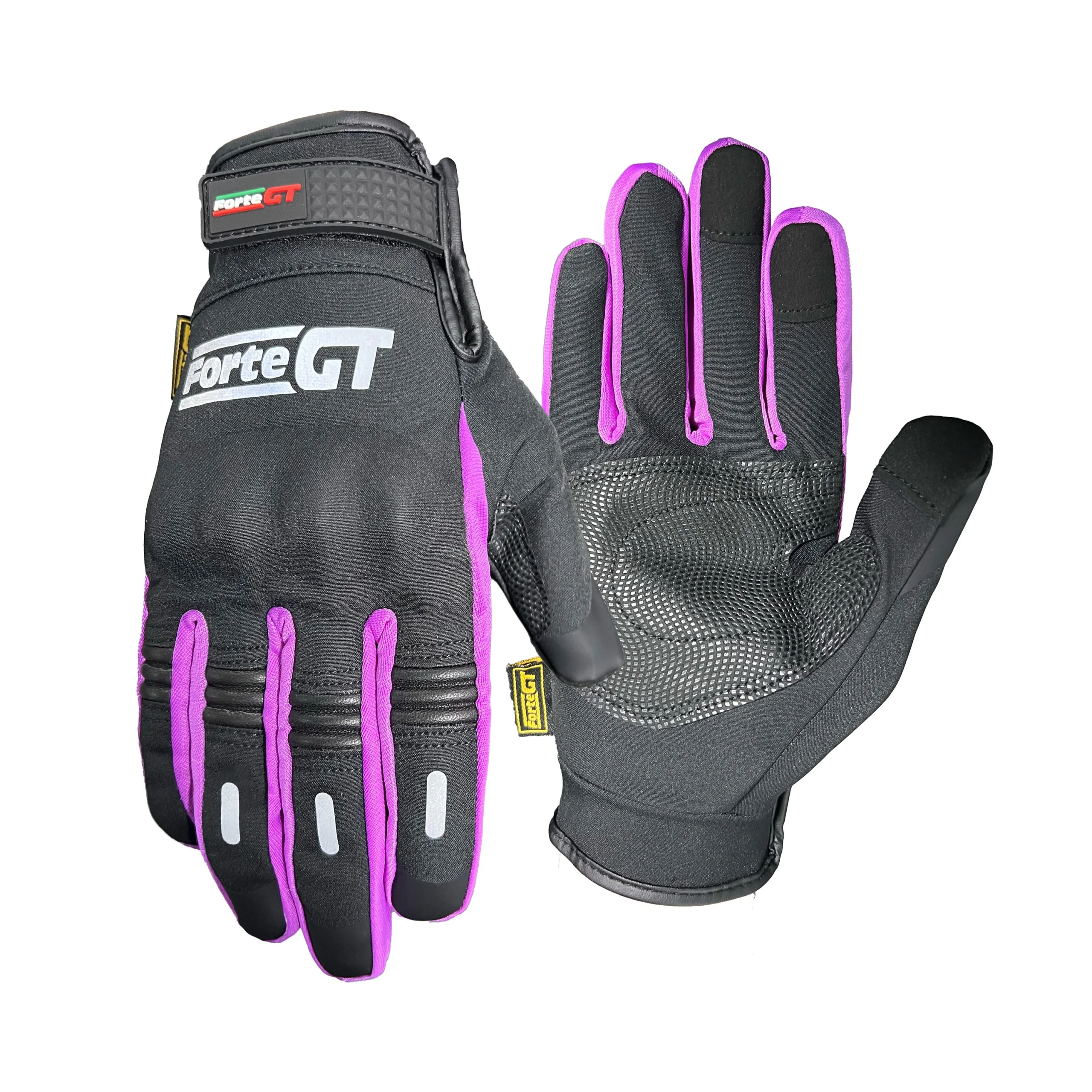 SOFT SHELL ELDİVEN, BAYAN, Beden: S, (WOMAN PURPLE) FORTE GT 07