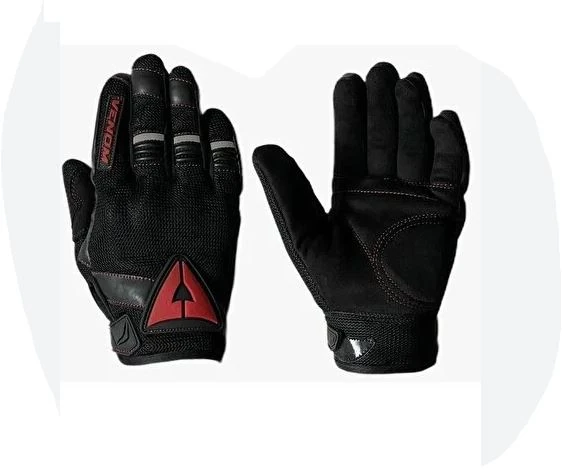 YAZLIK ELDİVEN,Beden: XL, VN-900 KIRMIZI-SİYAH,VENOM