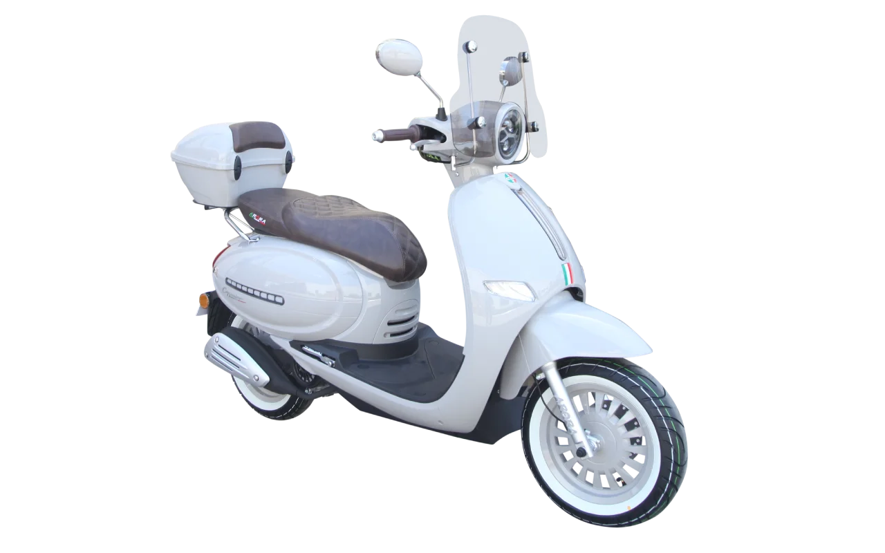 ARORA CAPPUCINO 50 SCOOTER GRİ MOTORLUBİSİKLET
