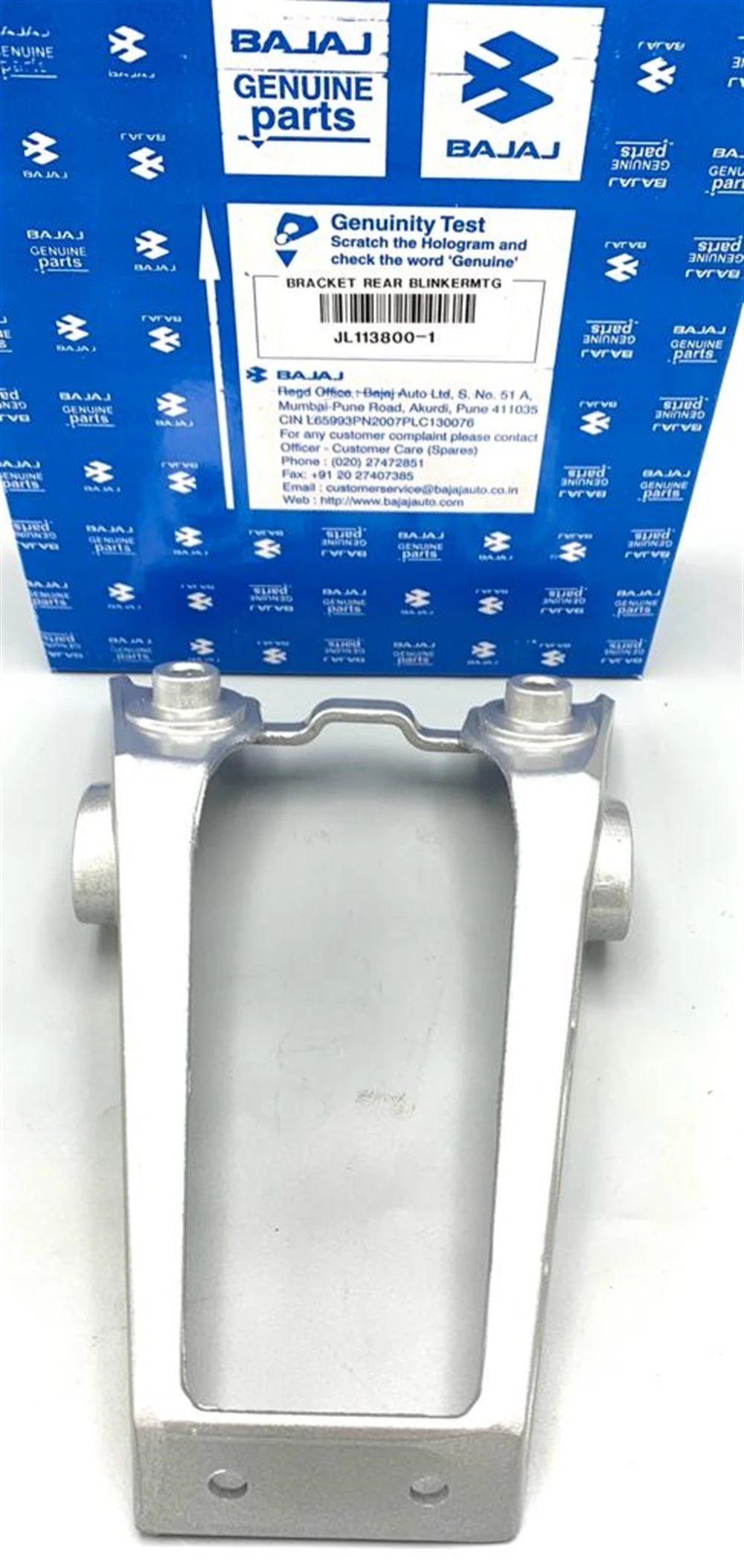 PLAKA DEMİRİ GRİ PULSAR NS200