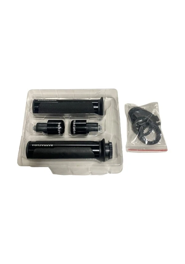 MOTOSIKLET UNIVERSAL ELCIK VE TOPUJZ SETI SIYAH