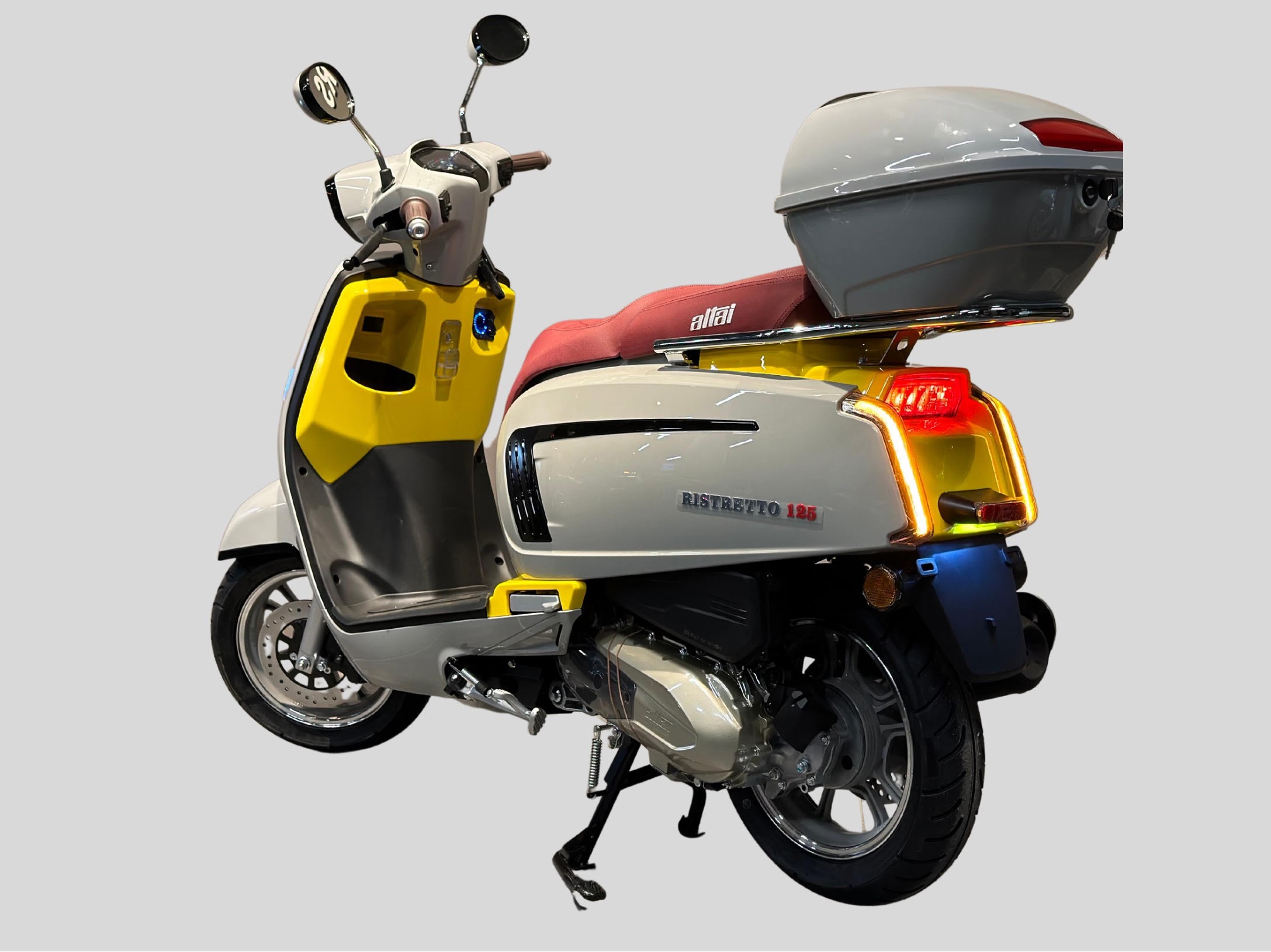 ALTAİ RISTRETTO 125CC SCOOTER MOTOSİKLET GRİ