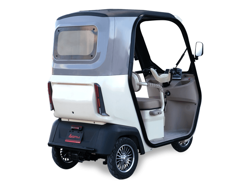 SFM IHLARA SF-400 KREM (1600W) 72V40AH TAKVİYE-KAMERALI MOTORLU BİSİKLET