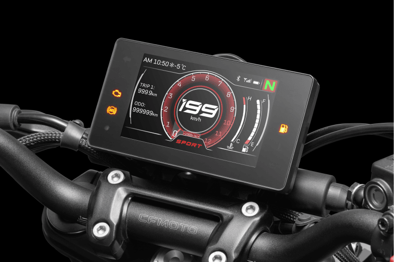 CFMOTO 250NK MAVİ-GRİ EURO5 ABS MOTOSİKLET