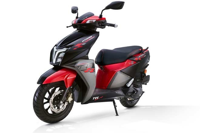 TVS NTORQ 125 - KIRMIZI/SİYAH (E5), MOTOSİKLET