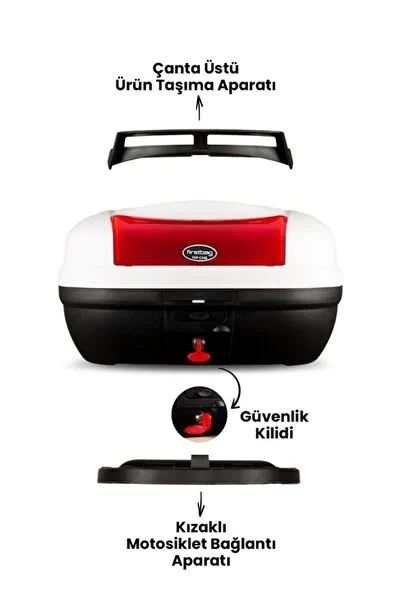 Arka Çanta Beyaz (FULL) 48 LT ,Firstbag