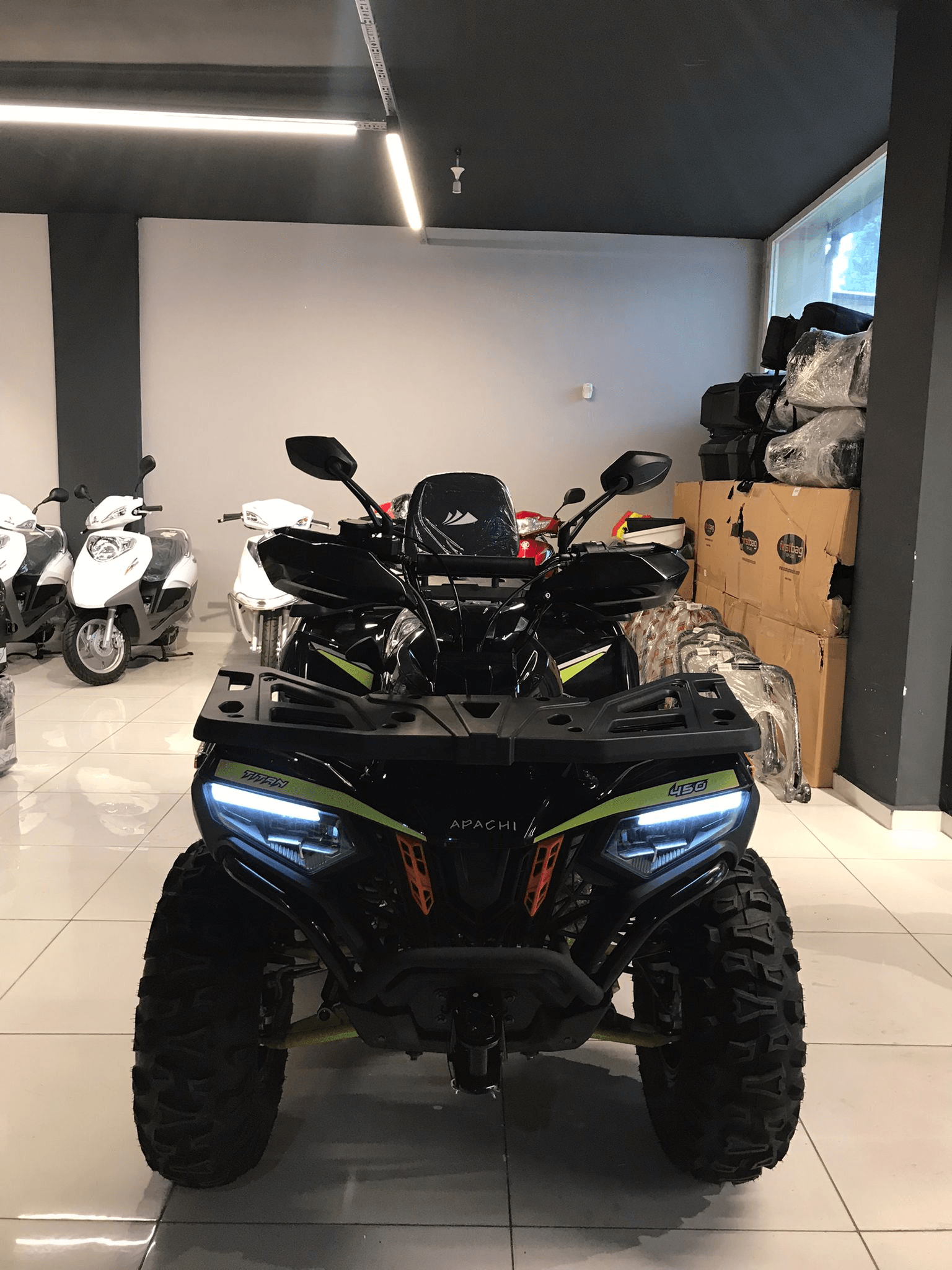 APACHI TİTAN 450 SİYAH, T3 TRAKTÖR