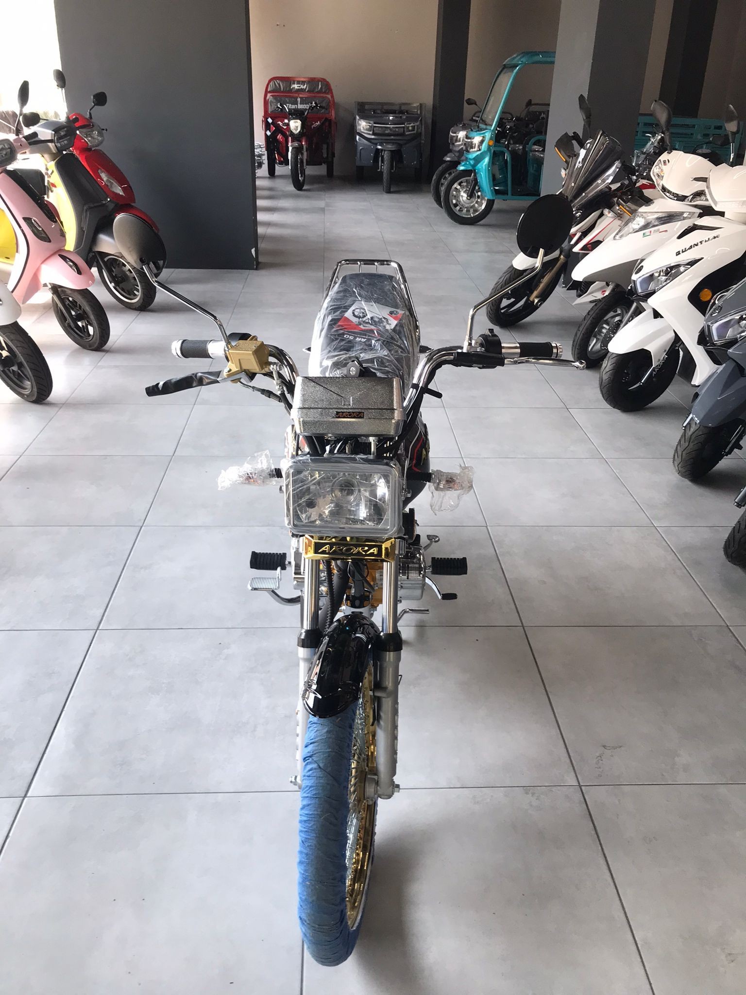 ARORA AR 50cc KIRMIZI TOURING MOTORLUBİSİKLET