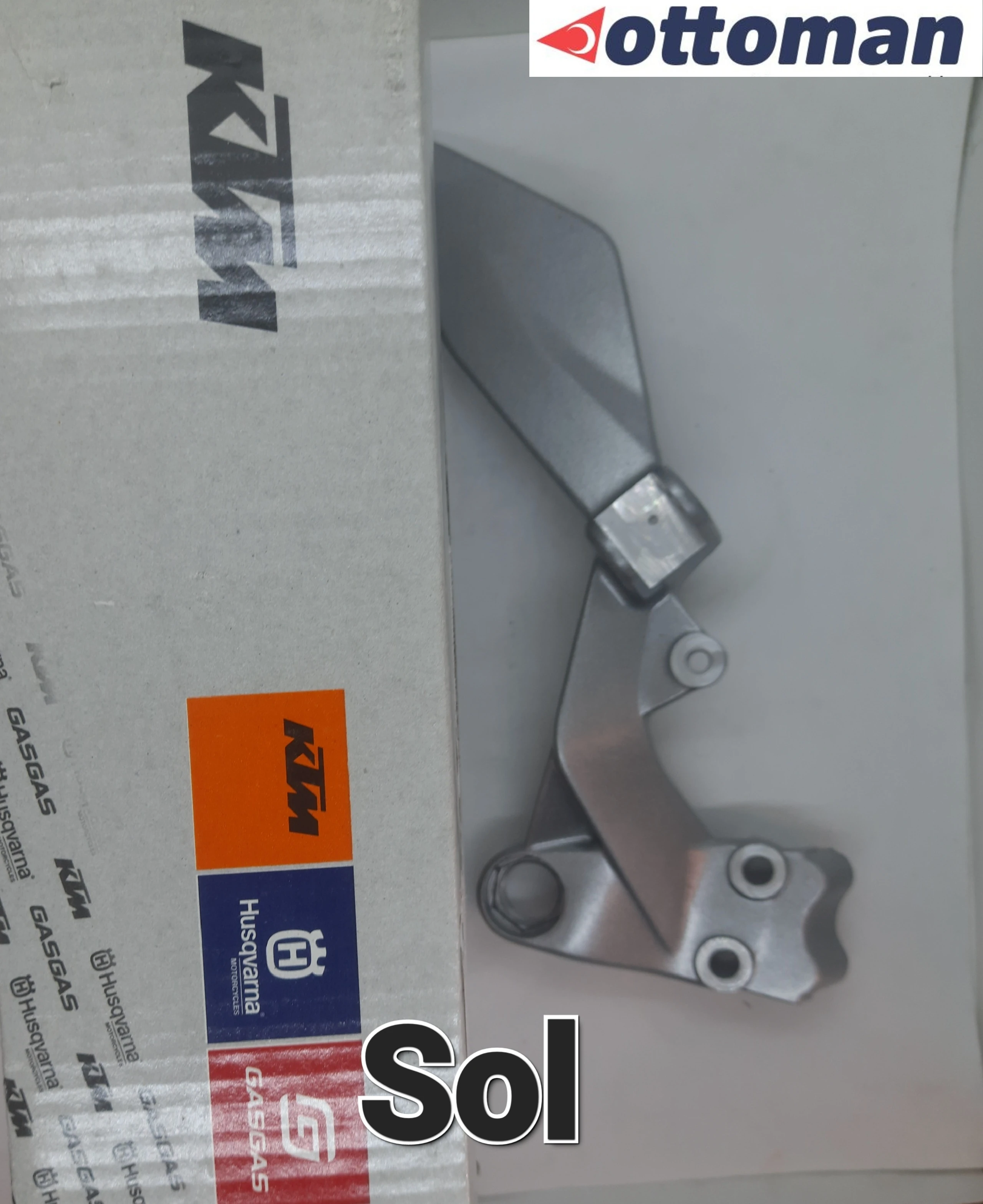 SÜRÜCÜ SOL BRAKET KTM DUKE 125 200 250 390
