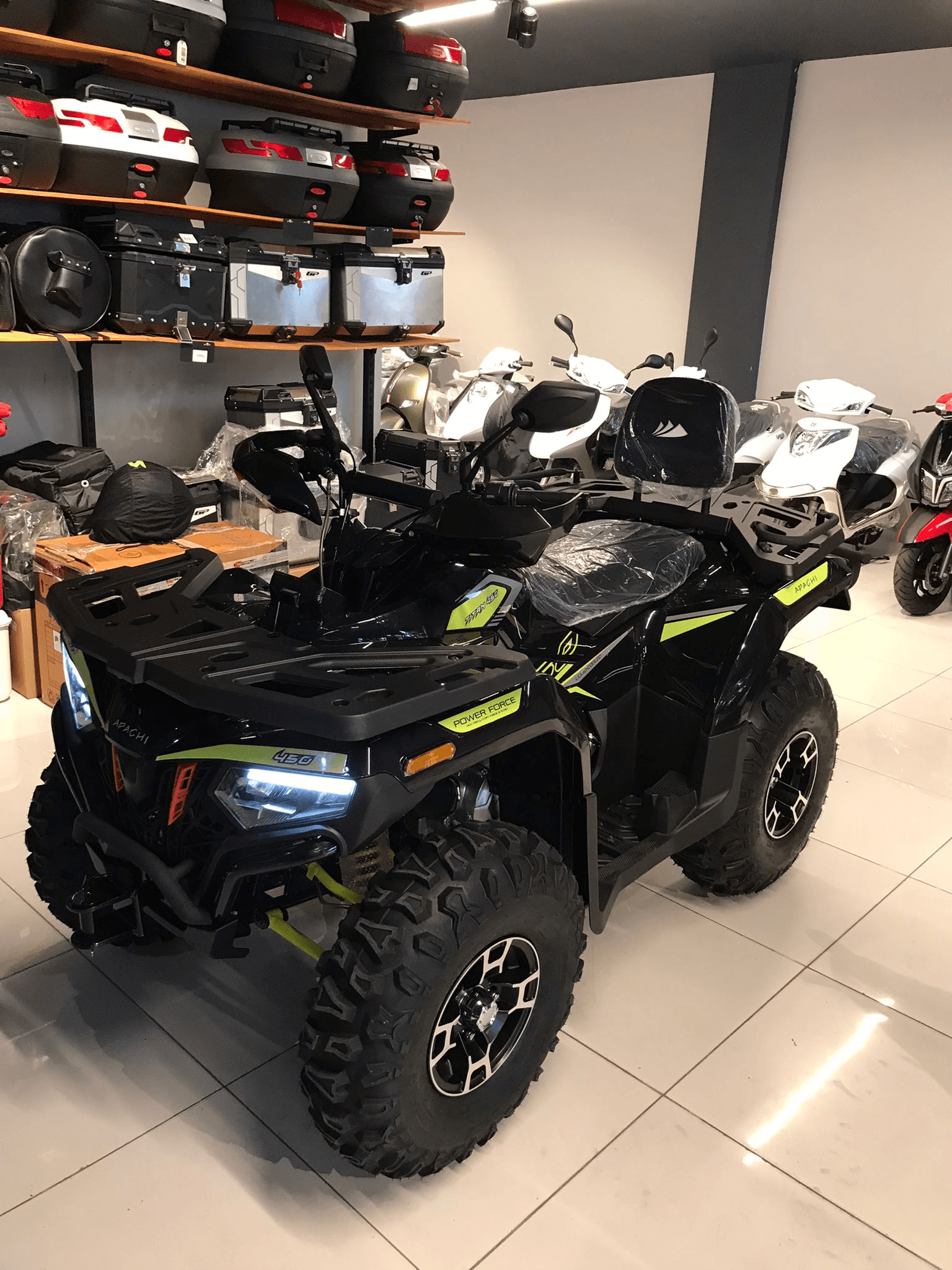 APACHI TİTAN 450 SİYAH, T3 TRAKTÖR