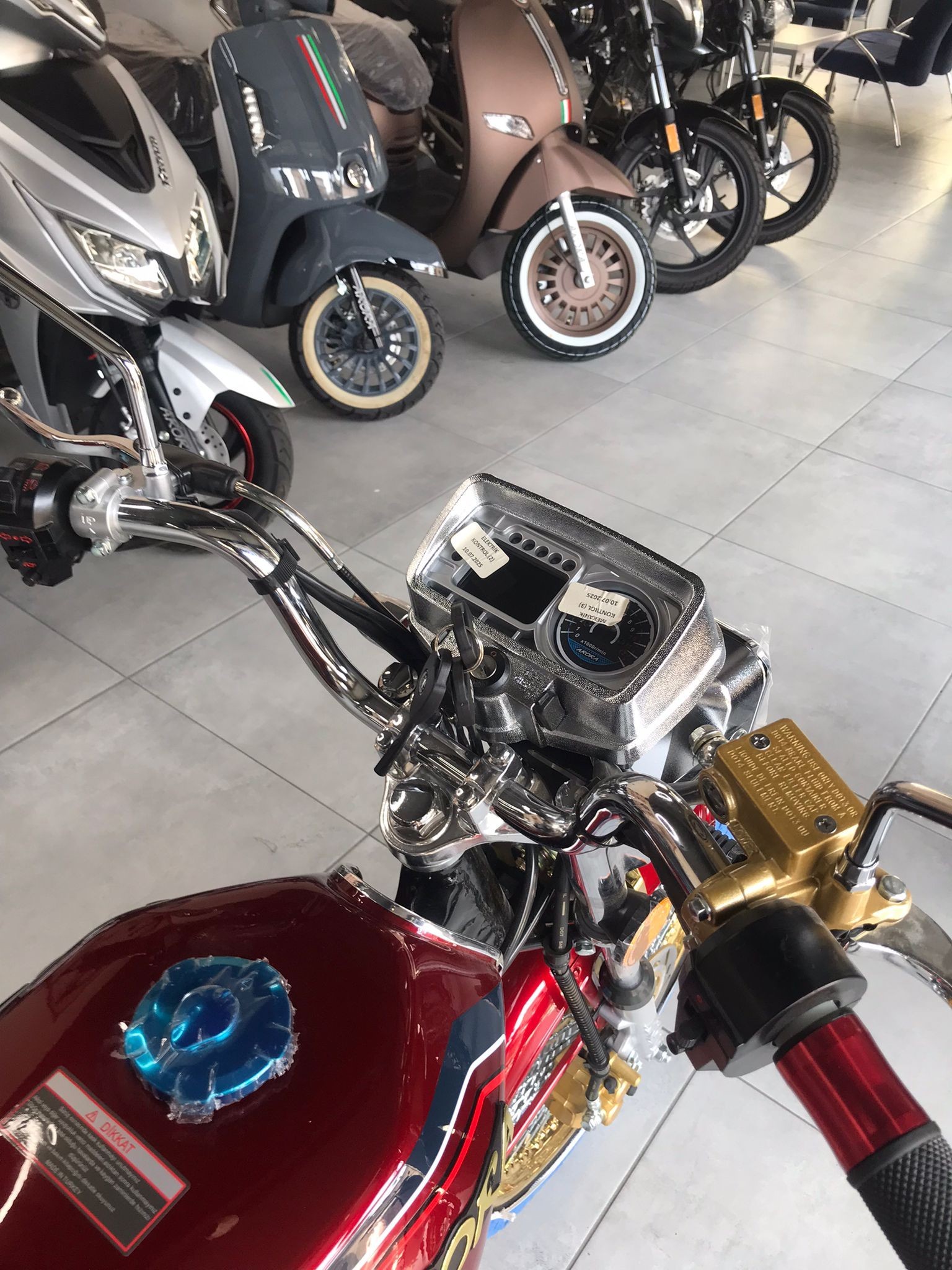ARORA AR 50cc KIRMIZI TOURING MOTORLUBİSİKLET
