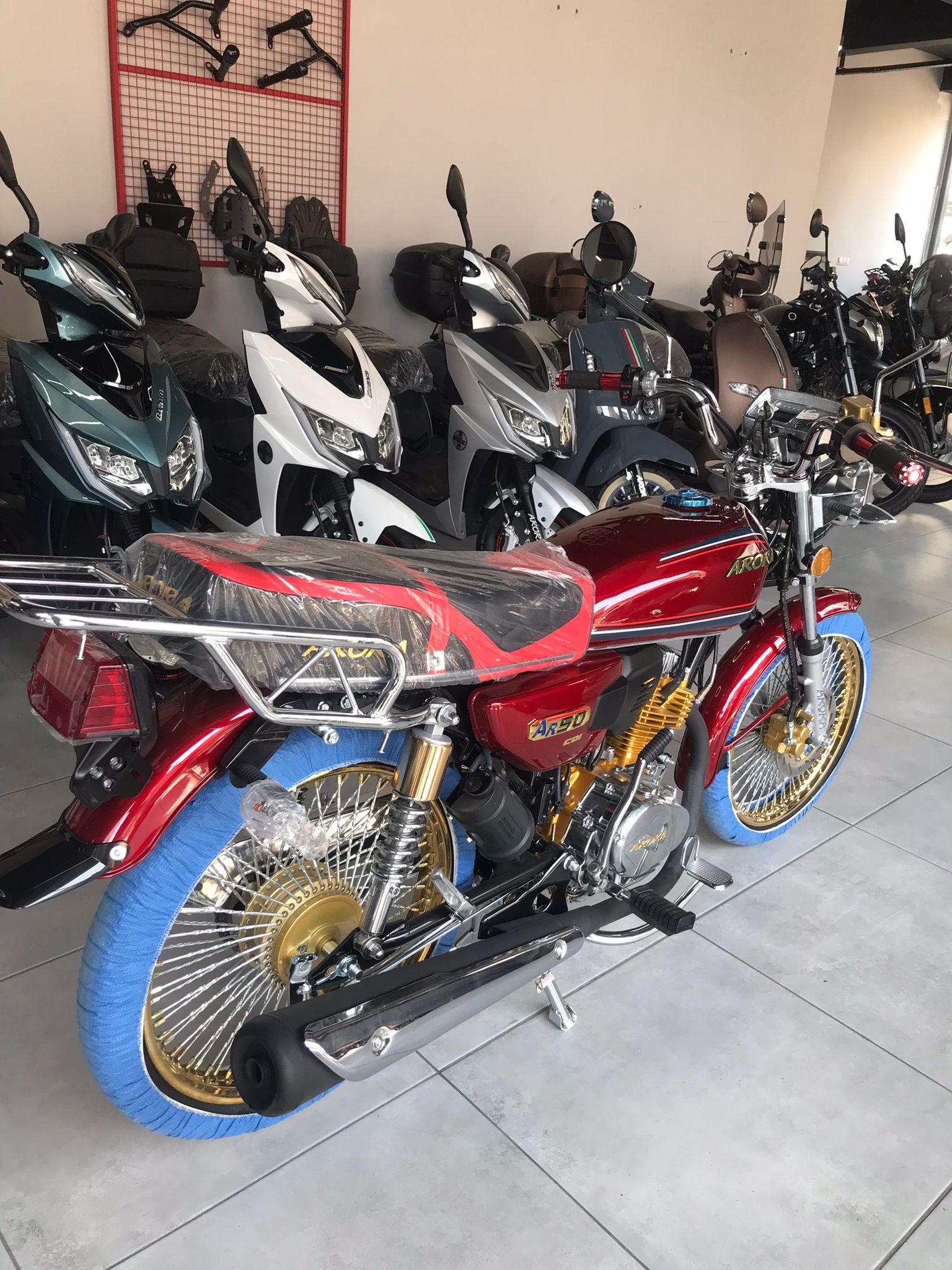 ARORA AR 50cc KIRMIZI TOURING MOTORLUBİSİKLET