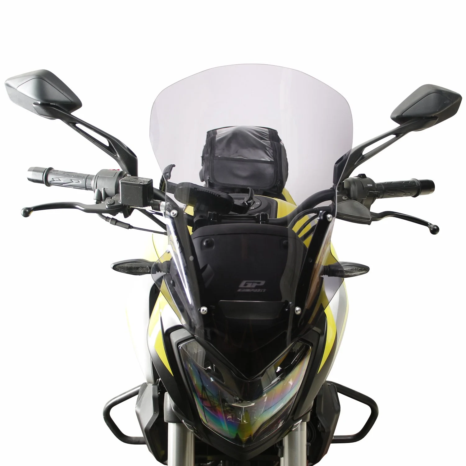 GP Kompozit Bajaj Dominar 250/400 2017-2022 Uyumlu Ön Cam Şeffaf