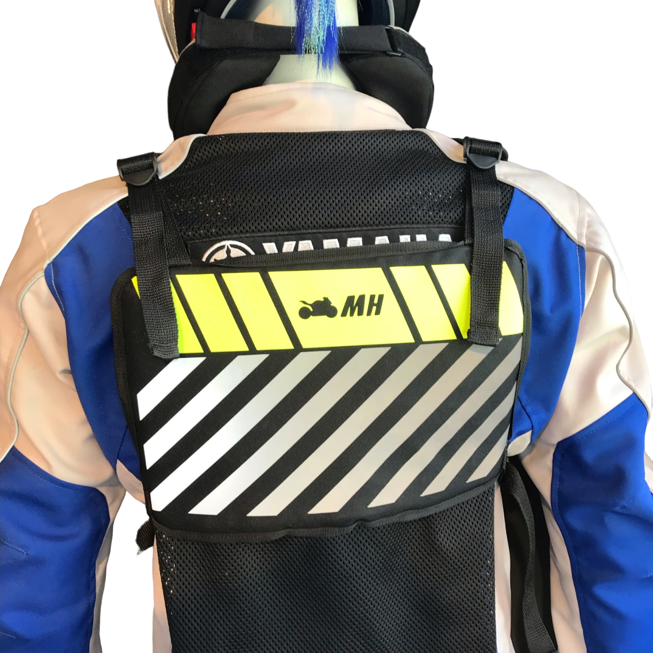 Reflektörlü Su Geçirmez Motorcu Göğüs Çantası