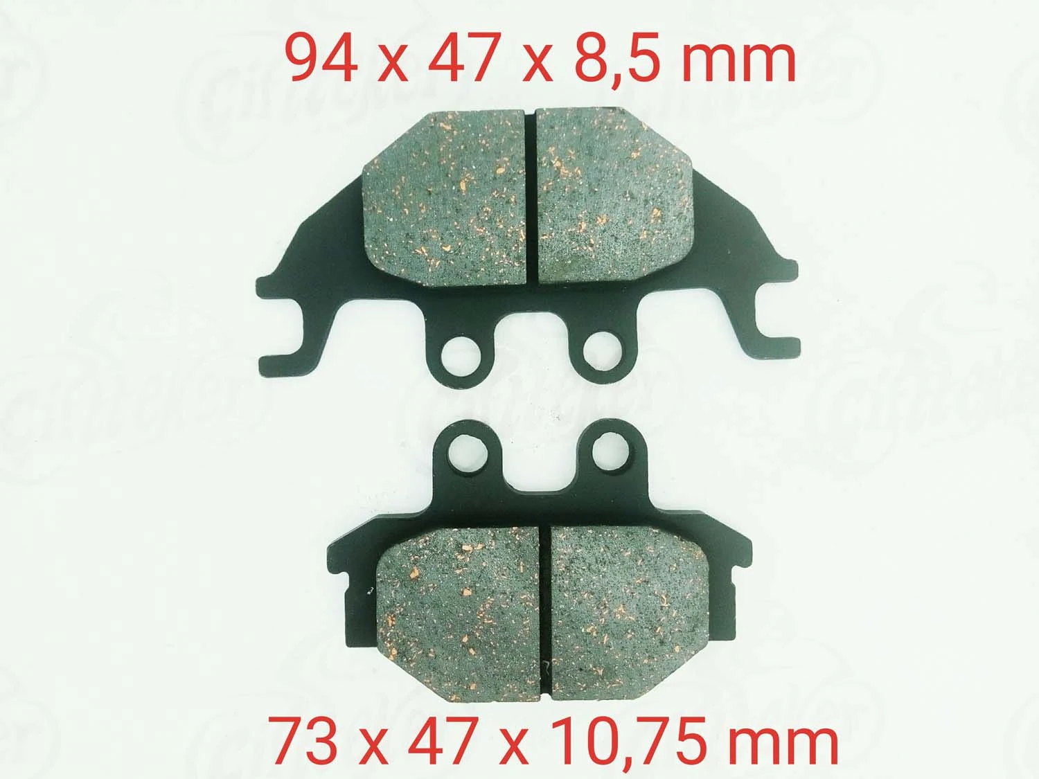 ÖN-ARKA FREN DİSK BALATASI FA377 KYMCO MXU 250-300-300 R-500-500İ TGB BLADE 325-425-450-525-550