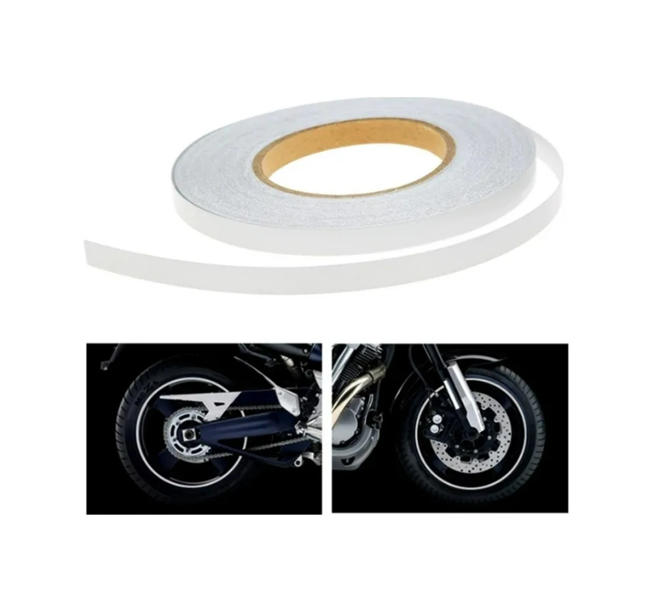 Gogo Jant Şeridi Reflektör Beyaz 7cm X 7mm