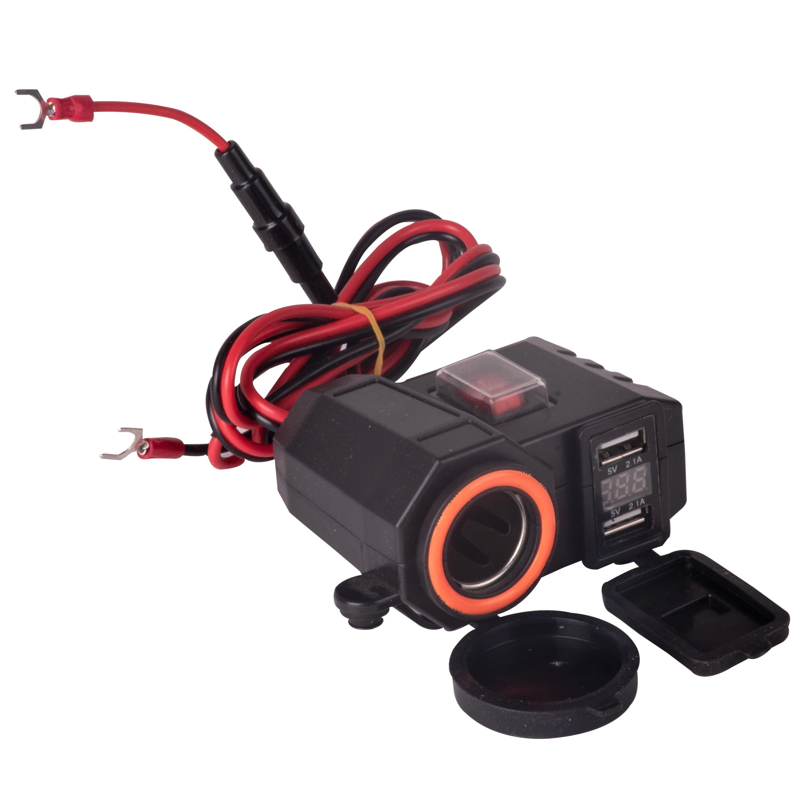 Telefon Şarj Ve Çakmaklık USB , (Su Geçirmez) 2086 Teks