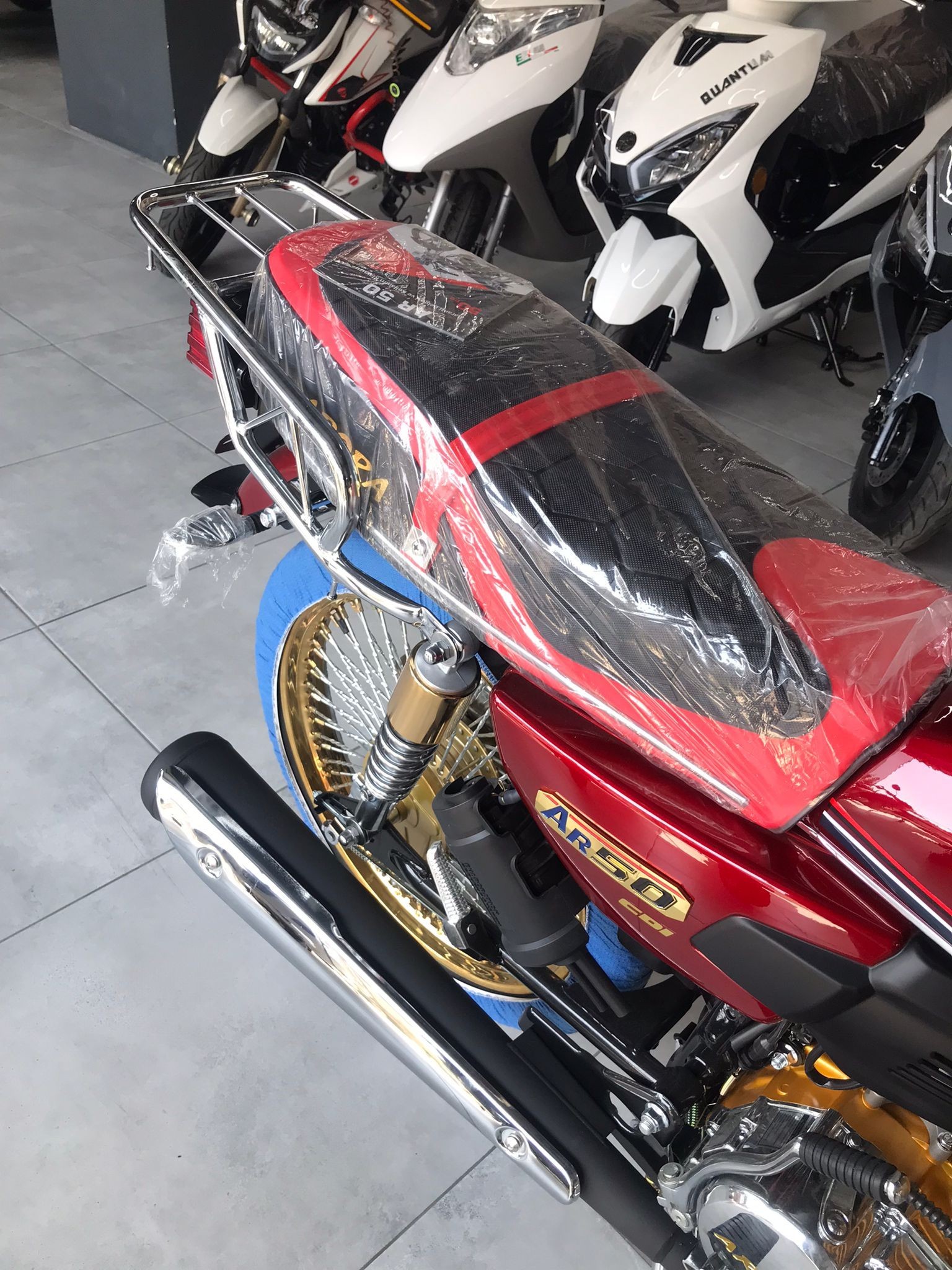 ARORA AR 50cc KIRMIZI TOURING MOTORLUBİSİKLET