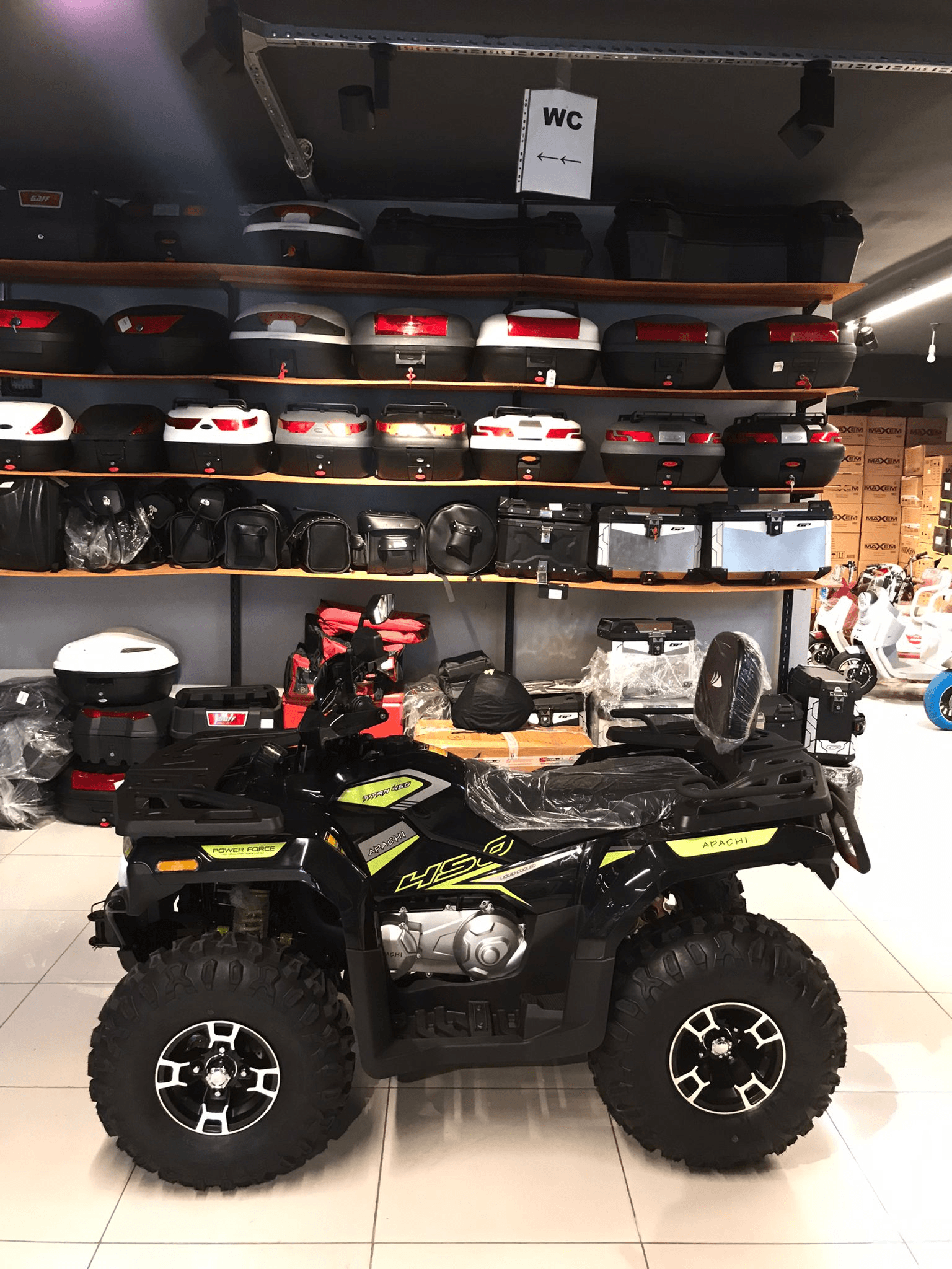 APACHI TİTAN 450 SİYAH, T3 TRAKTÖR