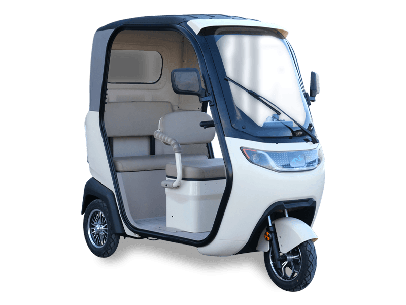 SFM IHLARA SF-400 KREM (1600W) 72V40AH TAKVİYE-KAMERALI MOTORLU BİSİKLET
