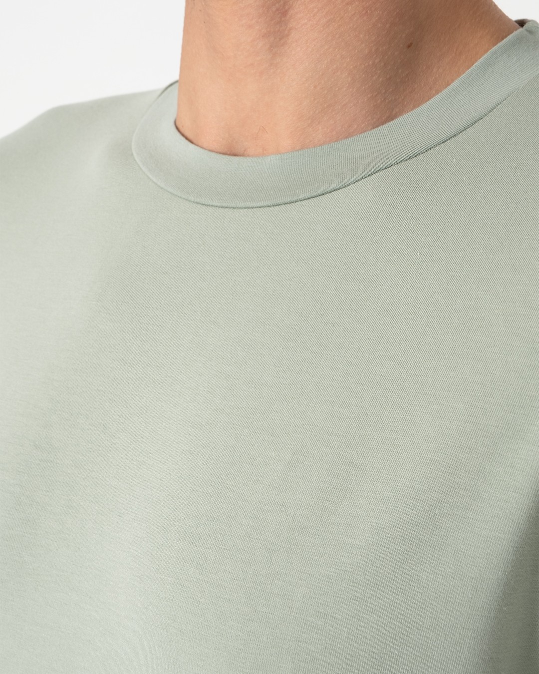 AL Men's Green Basic T-Shirt